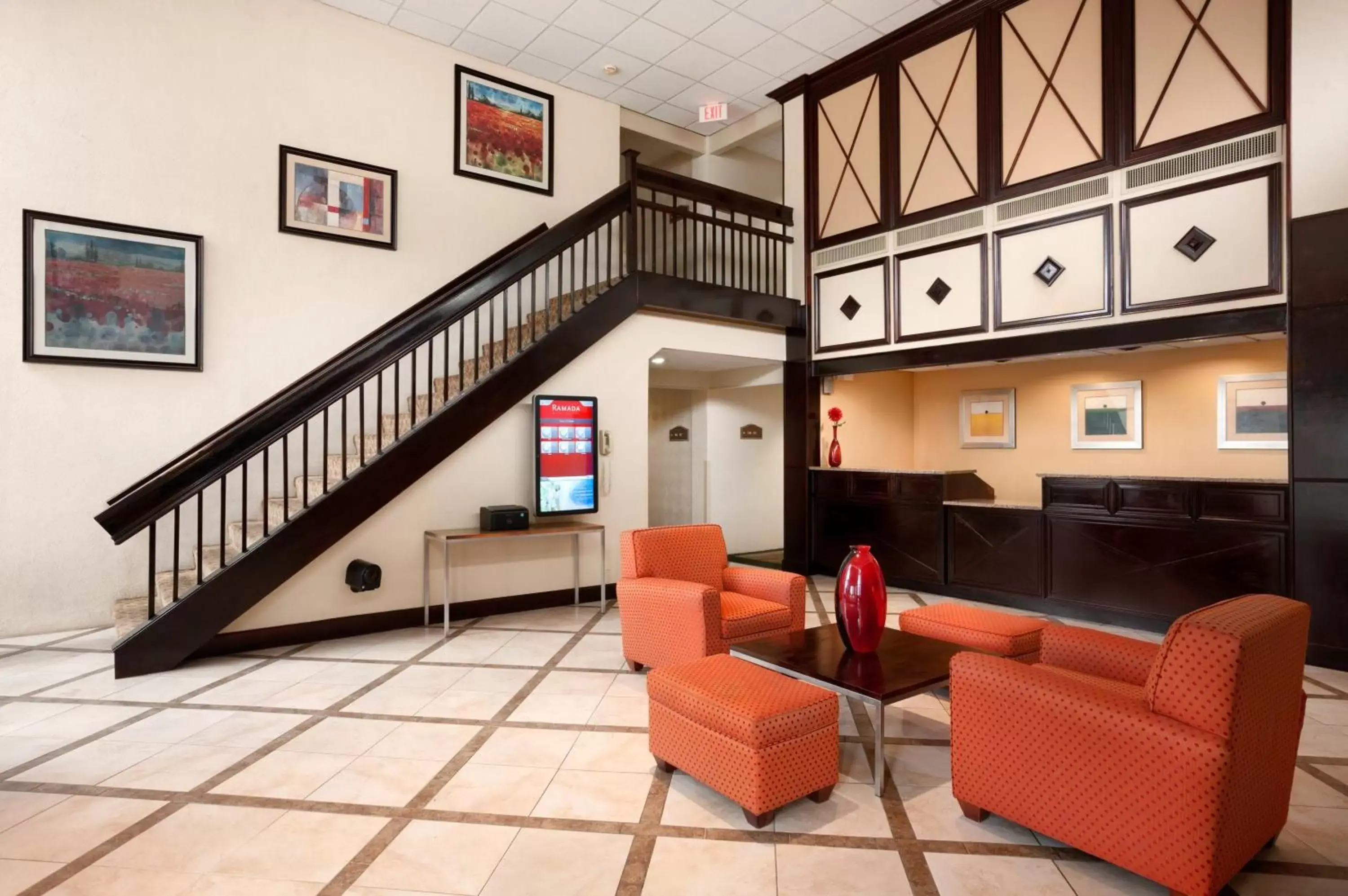Lobby or reception, Lobby/Reception in Ramada by Wyndham Newark/Wilmington