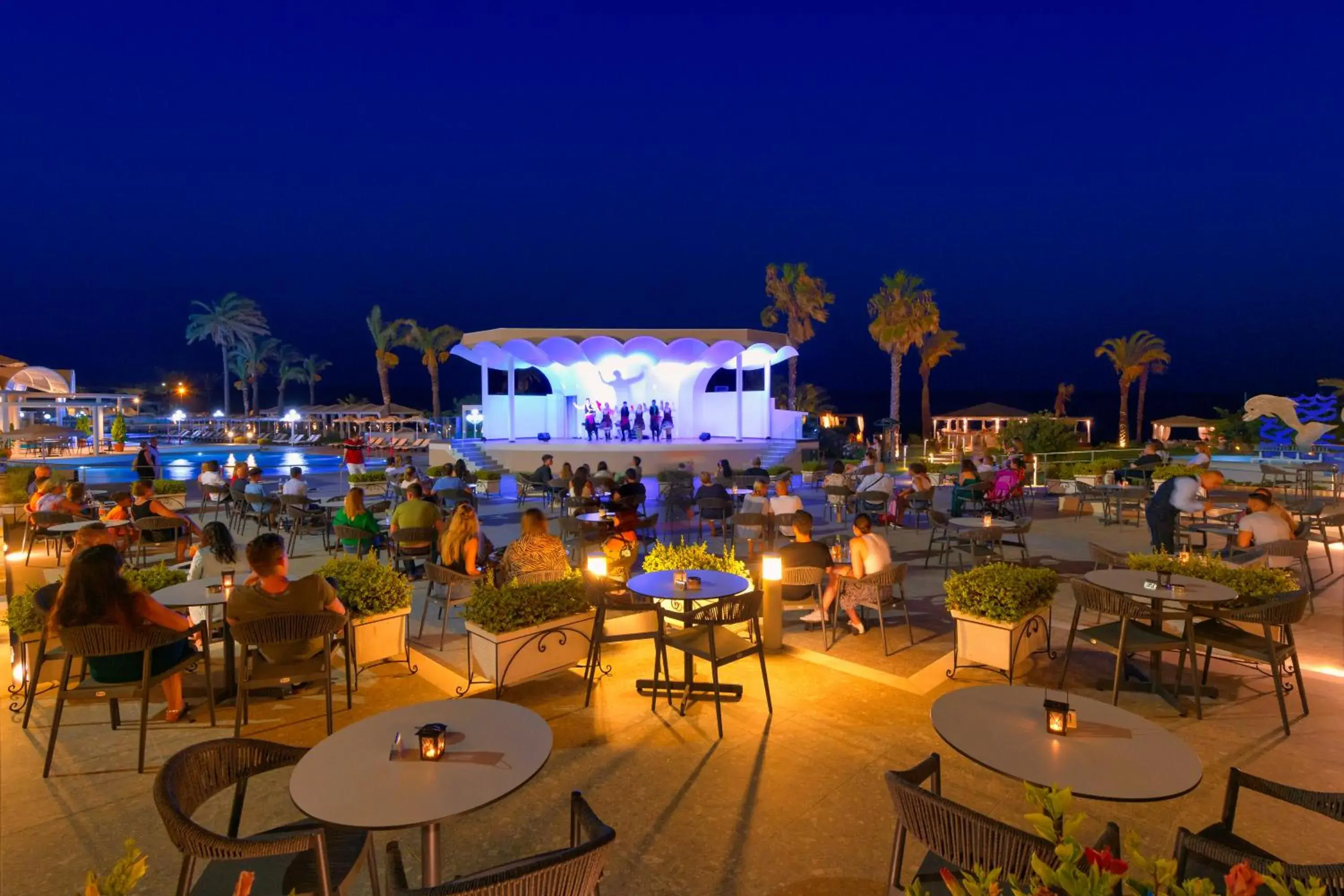 Entertainment, Restaurant/Places to Eat in Rodos Palladium Leisure & Wellness