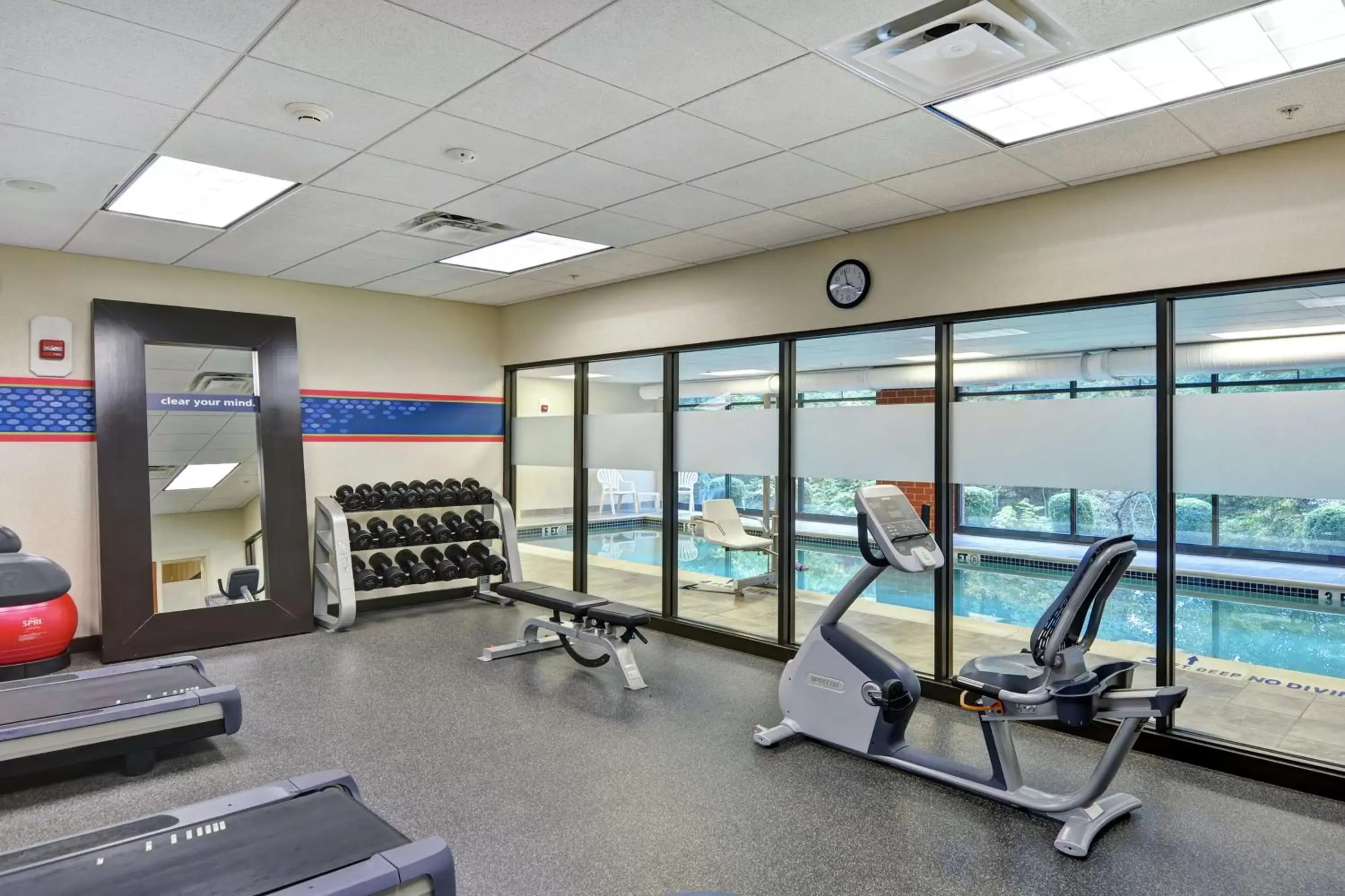 Fitness centre/facilities, Fitness Center/Facilities in Hampton Inn Tunkhannock