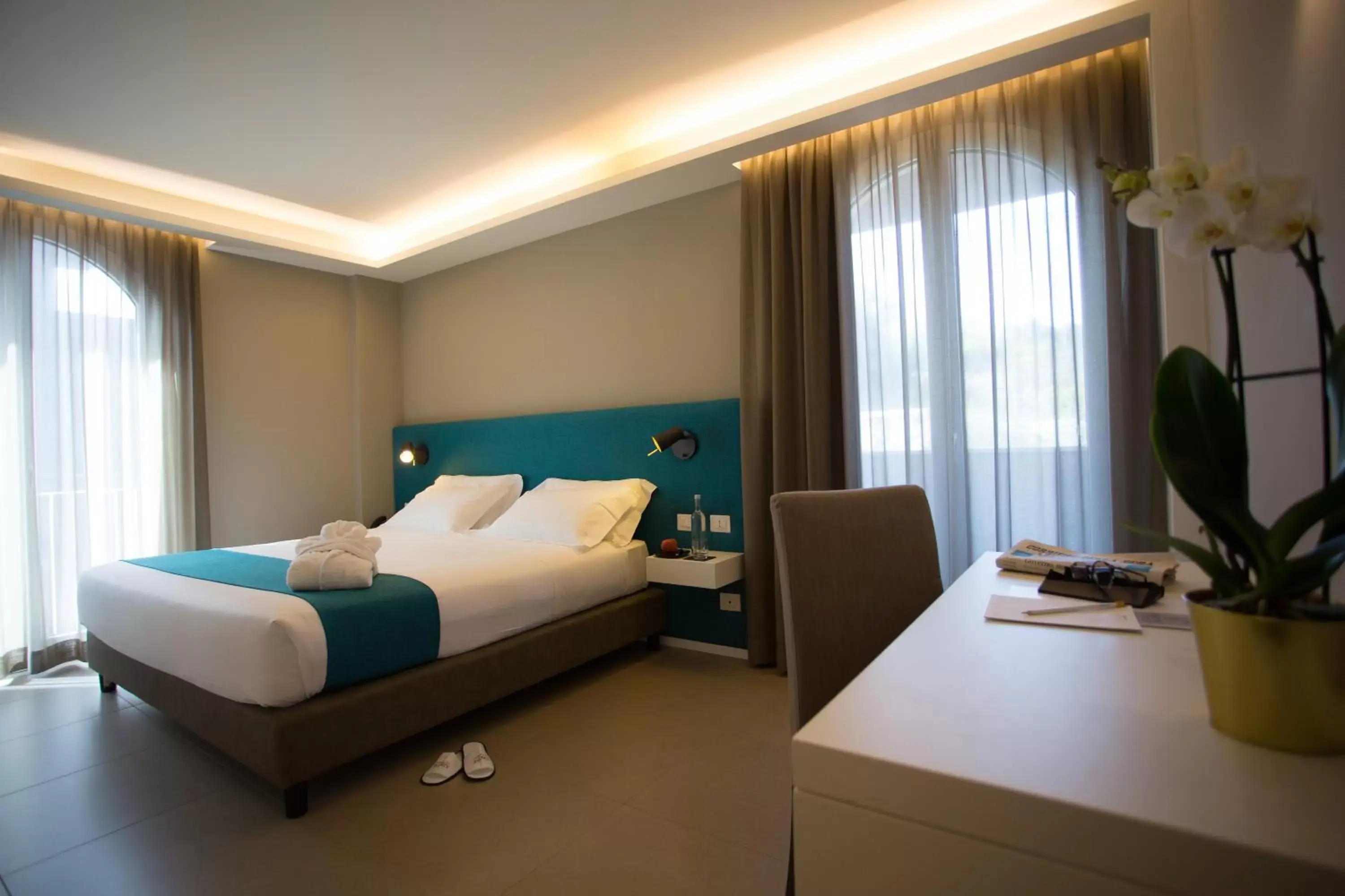 Photo of the whole room, Bed in Airone City Hotel