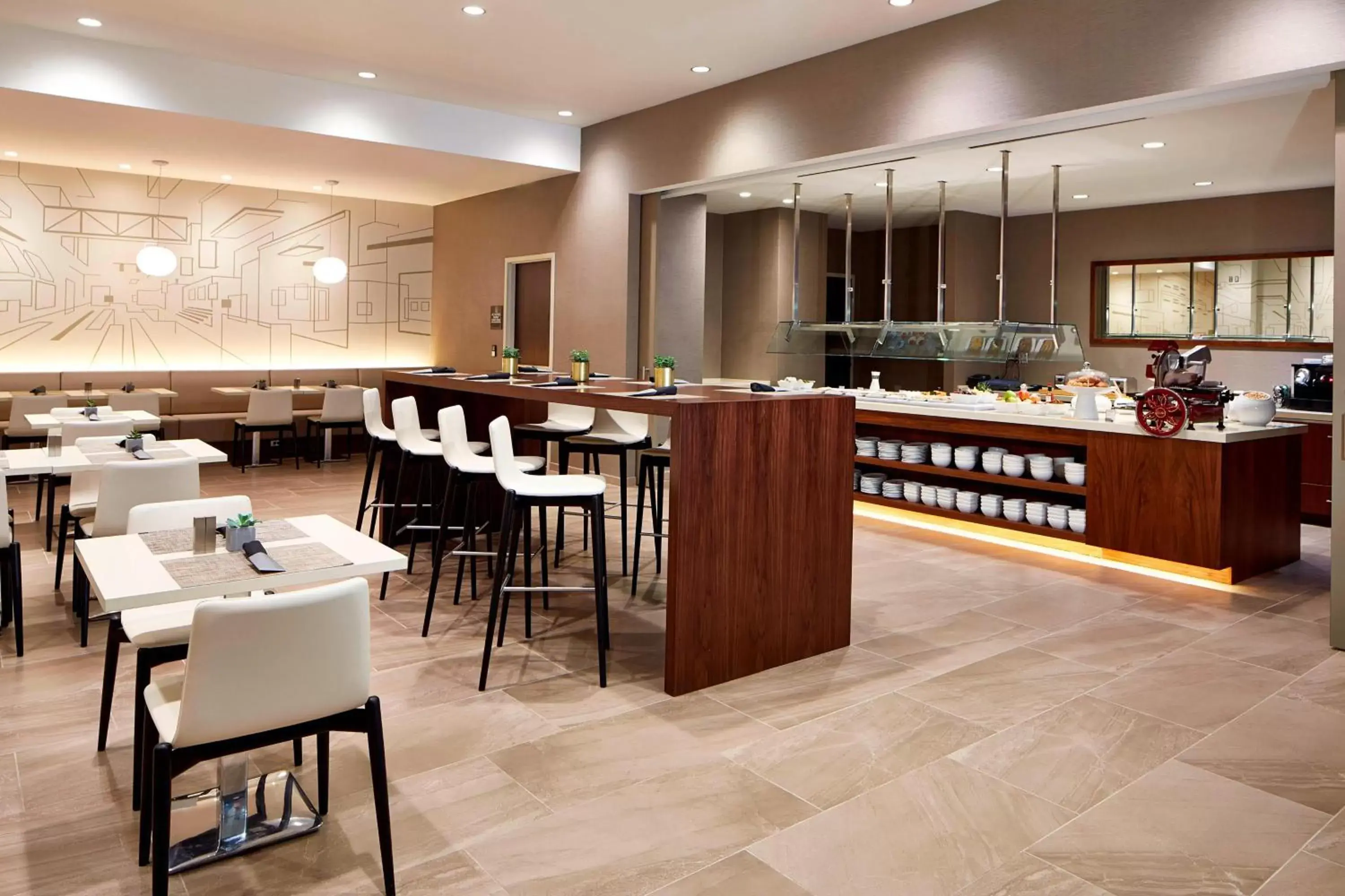 Kitchen or kitchenette, Restaurant/Places to Eat in AC Hotel by Marriott Portland Downtown, OR
