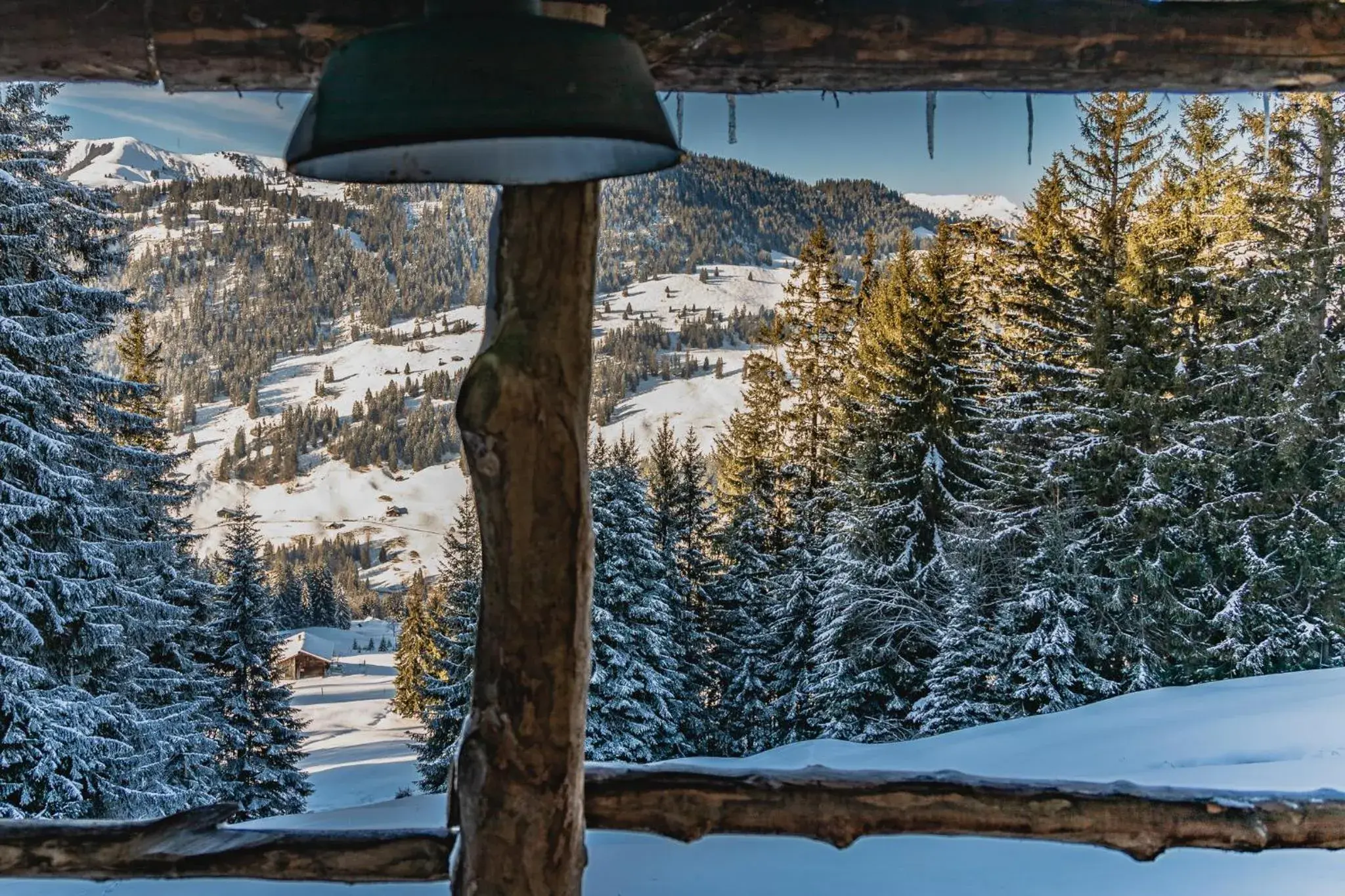 Winter in Rinderberg Swiss Alpine Lodge