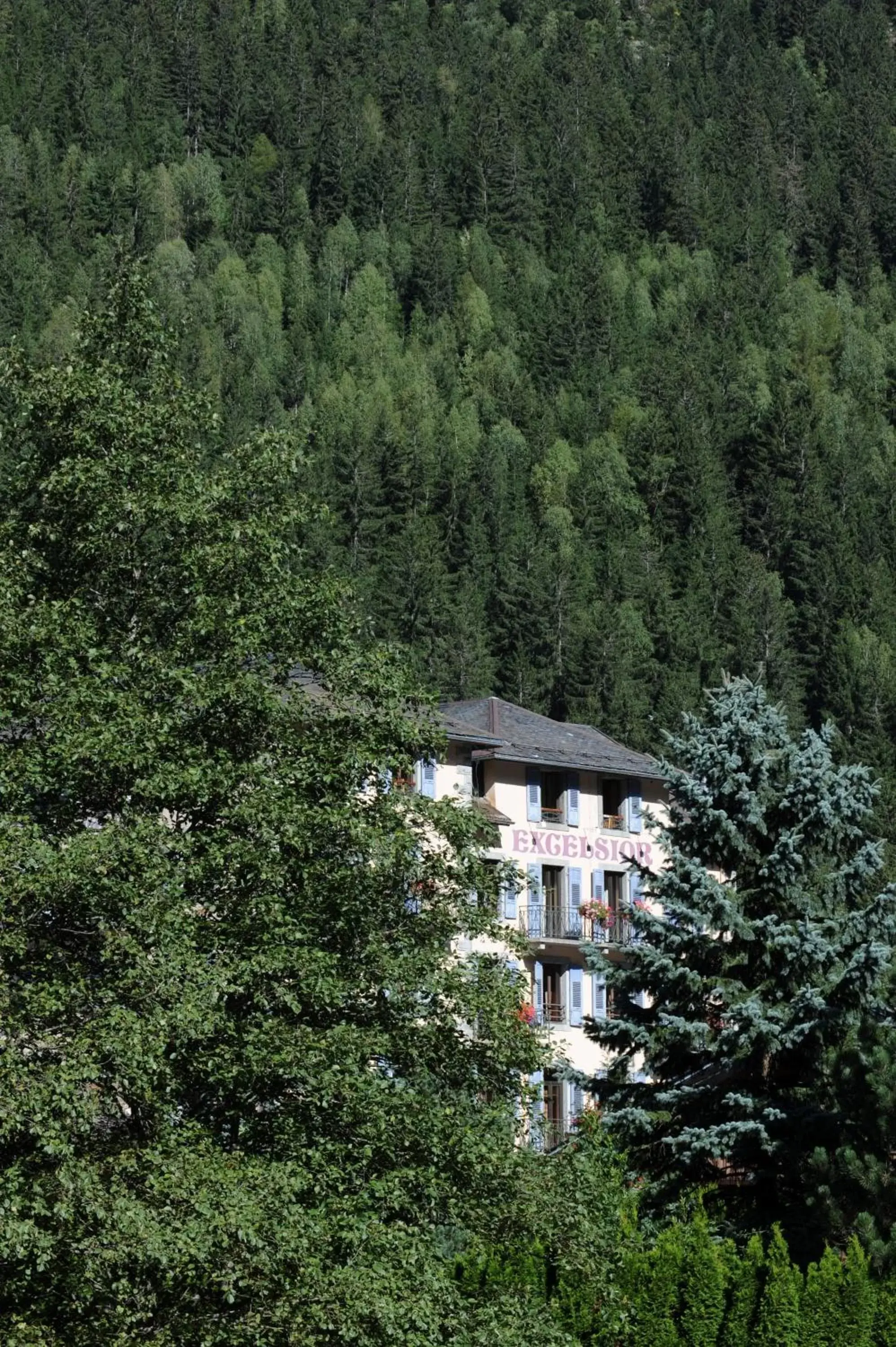 Bird's eye view, Bird's-eye View in Excelsior Chamonix Hôtel & Spa