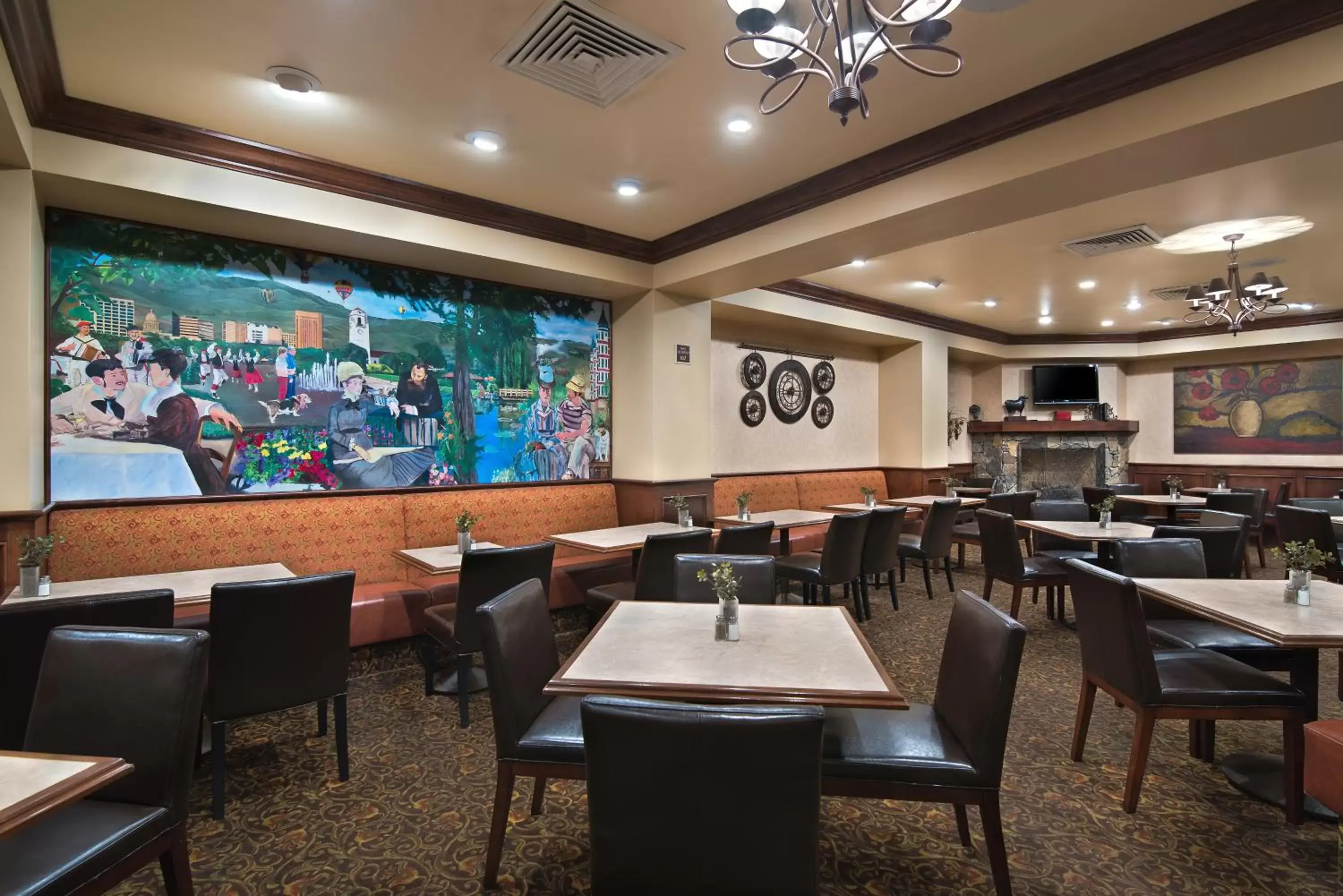 Dining area, Restaurant/Places to Eat in Oxford Suites Boise