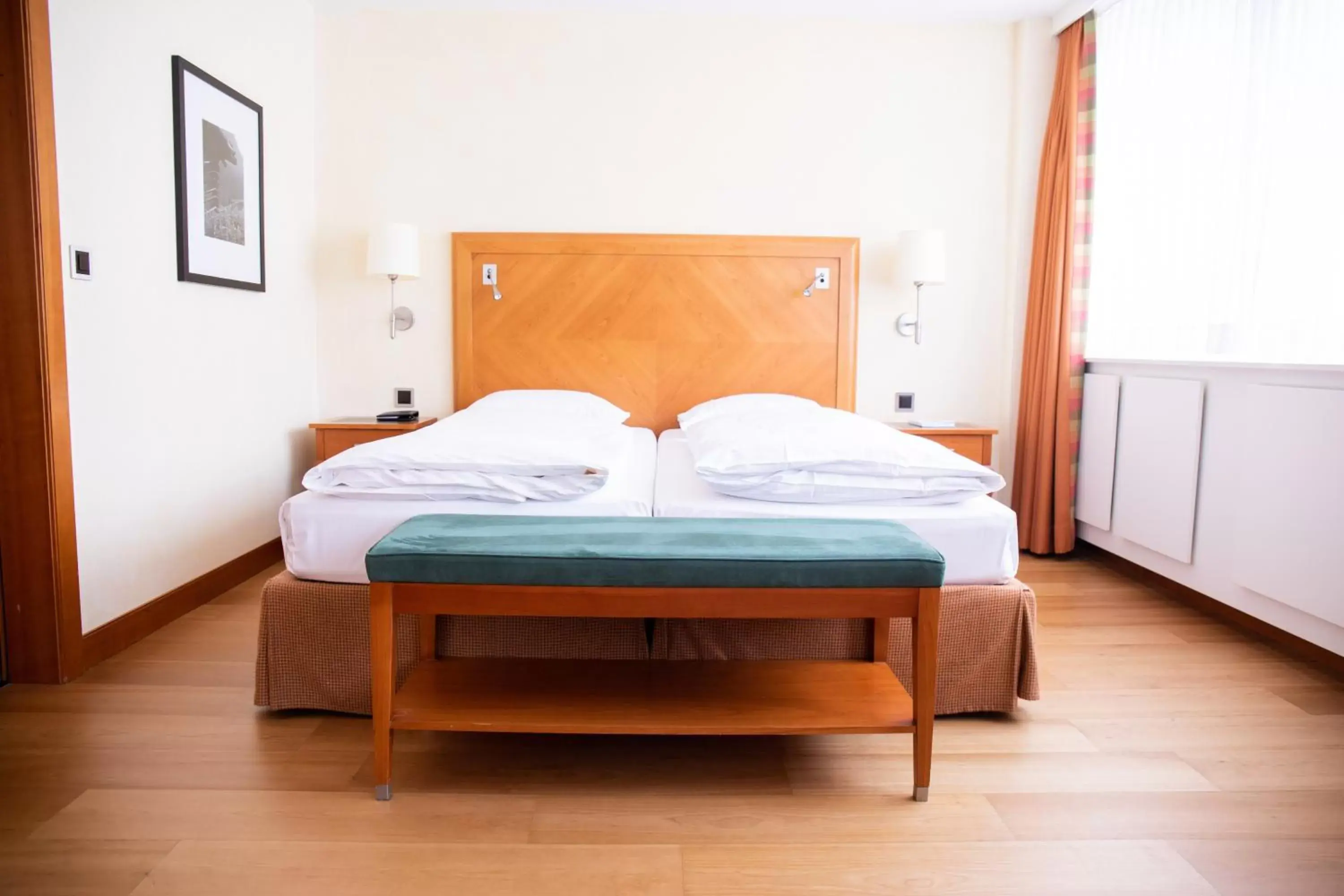 Bed in Arosa Kulm Hotel & Alpin Spa