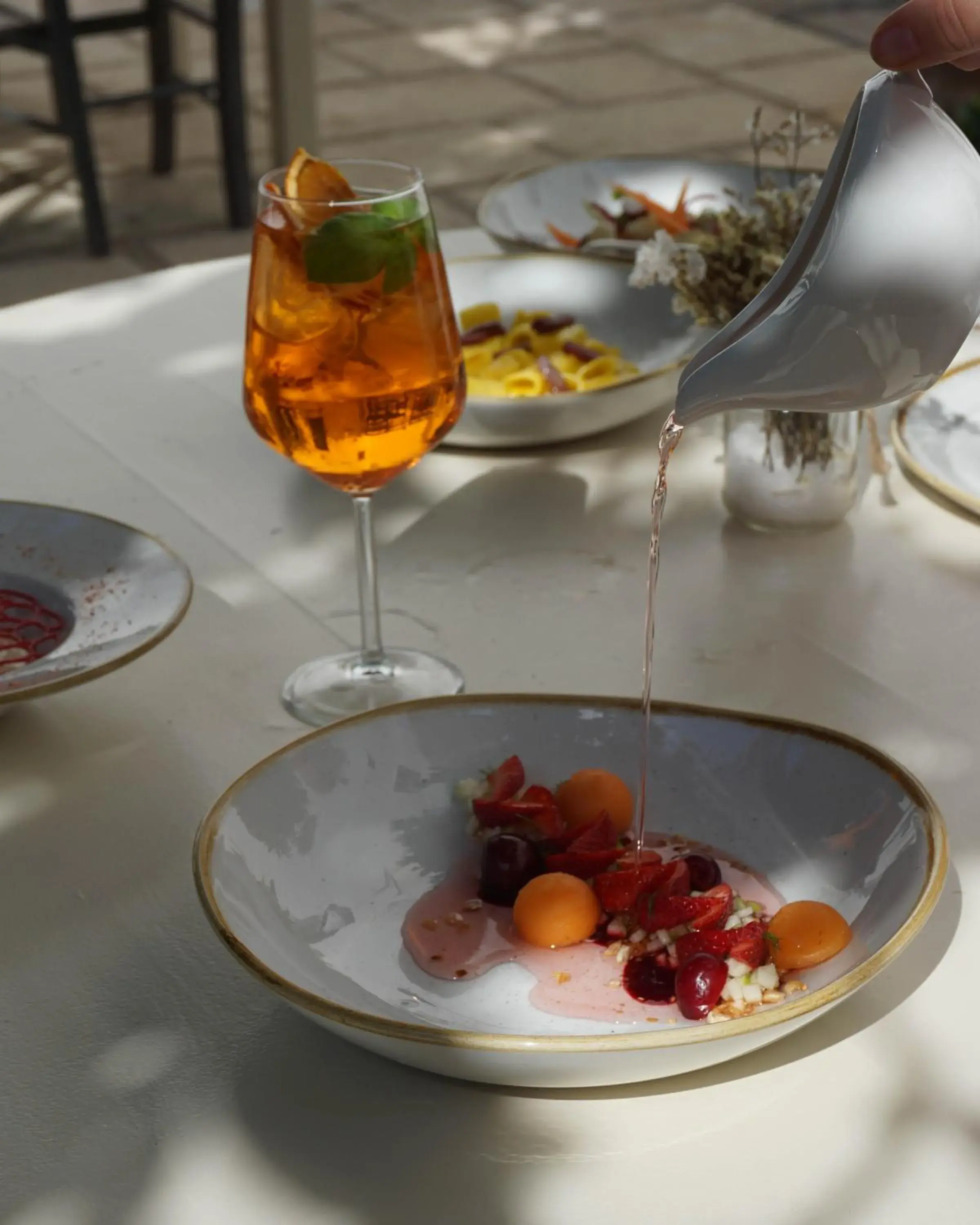 Food and drinks in Relais San Martino - Albergo della Felicità by Ria Hotels