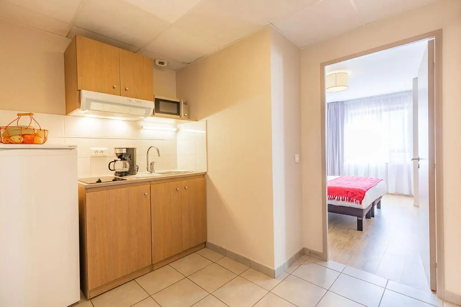 Bed in Appart'City Confort Strasbourg Centre Bed in Appart'City Confort Strasbourg Centre