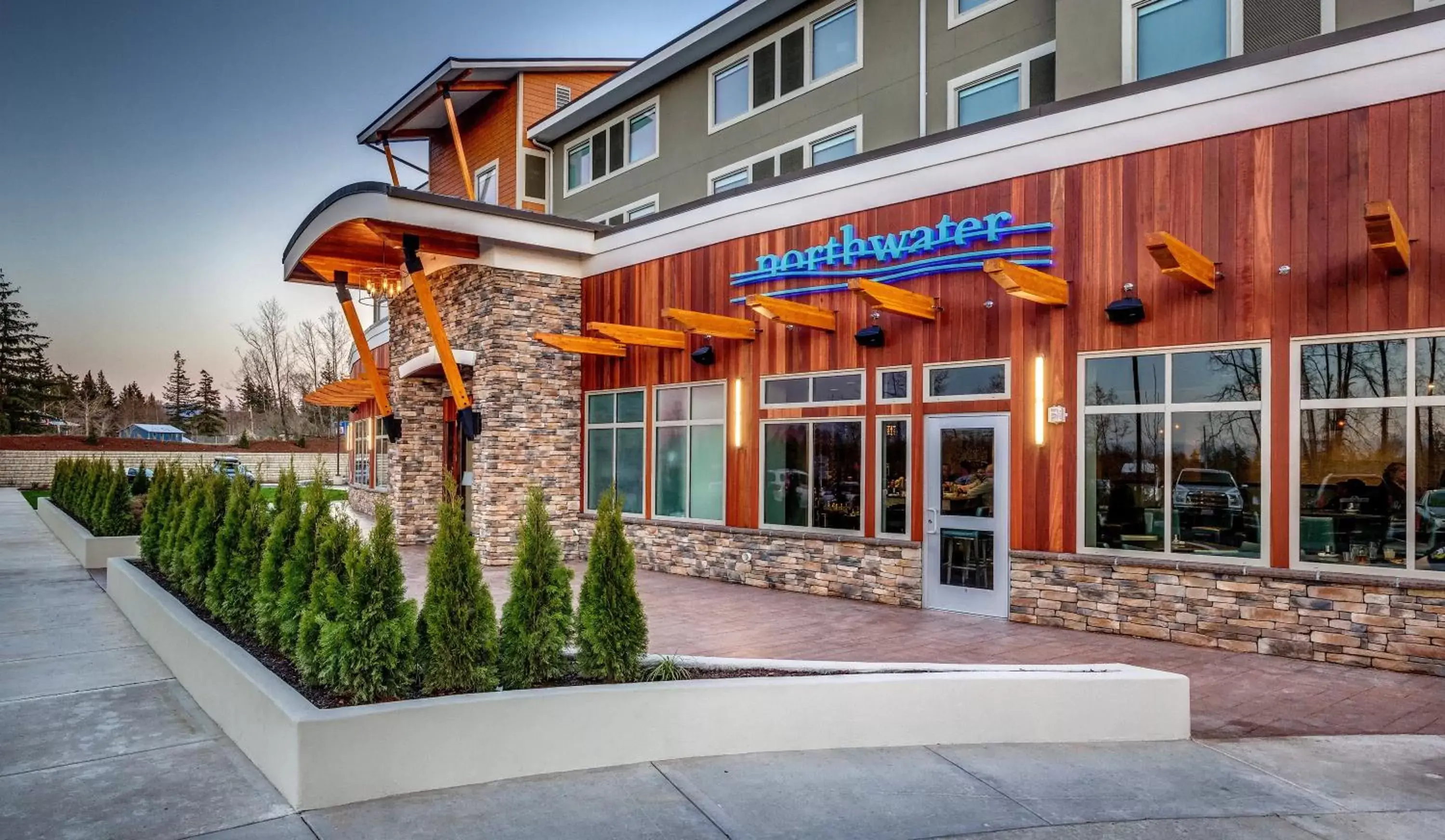 Restaurant/places to eat, Property Building in Holiday Inn Bellingham, an IHG Hotel