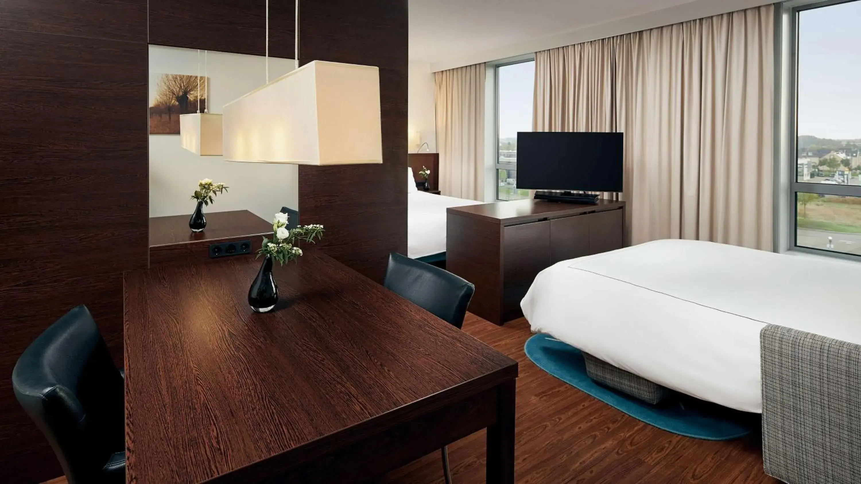 Photo of the whole room, TV/Entertainment Center in Park Plaza Amsterdam Airport