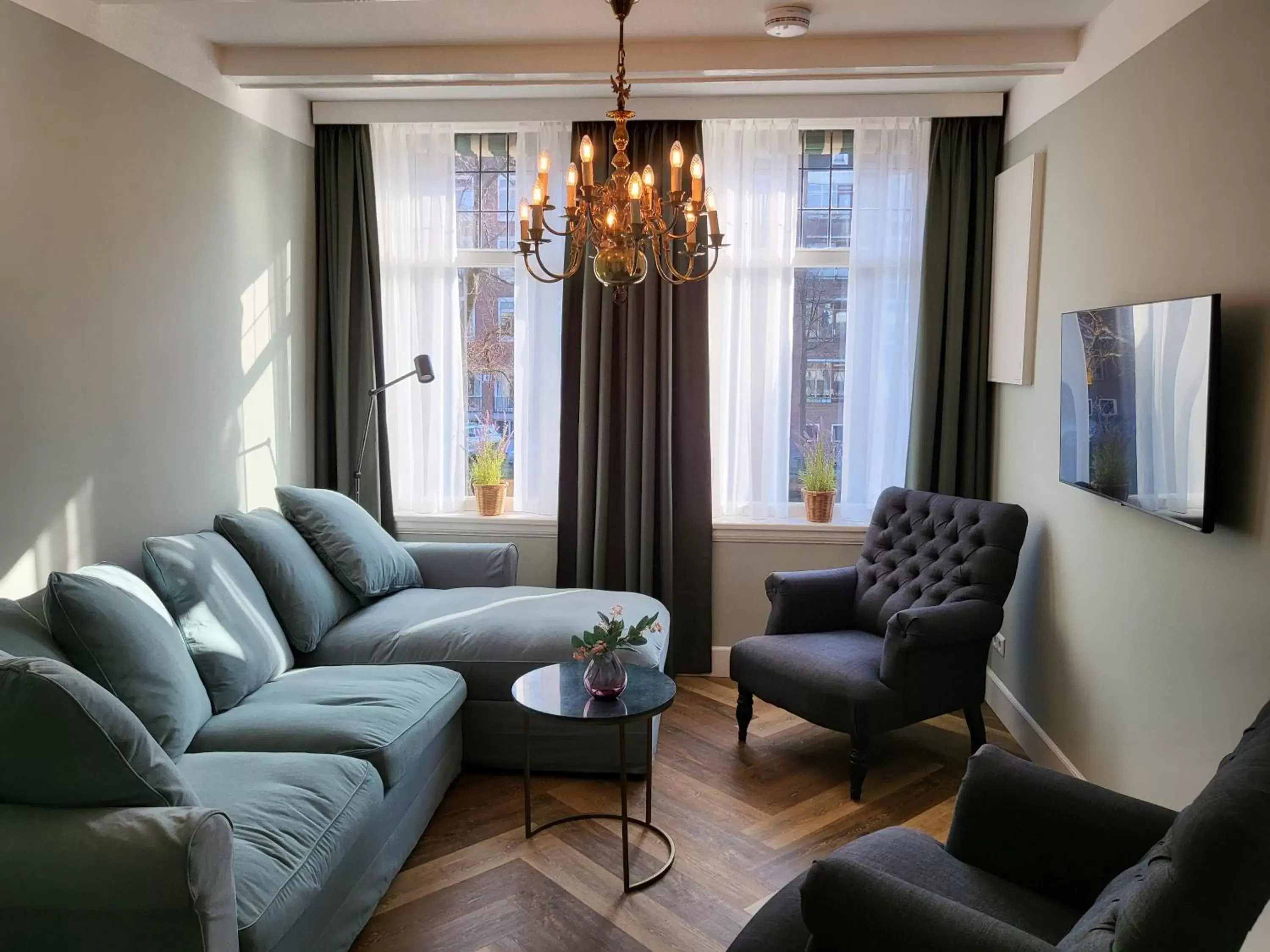 Living room, Seating Area in Huys van Leyden