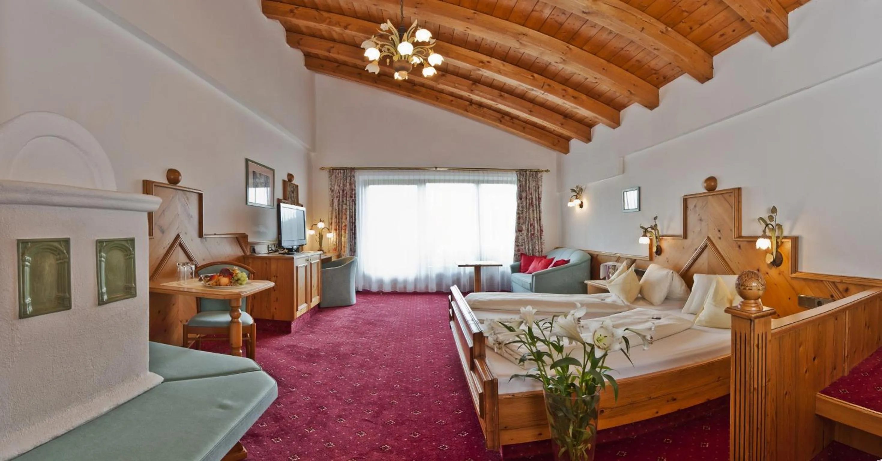 Bed in Alpenpark Resort Superior