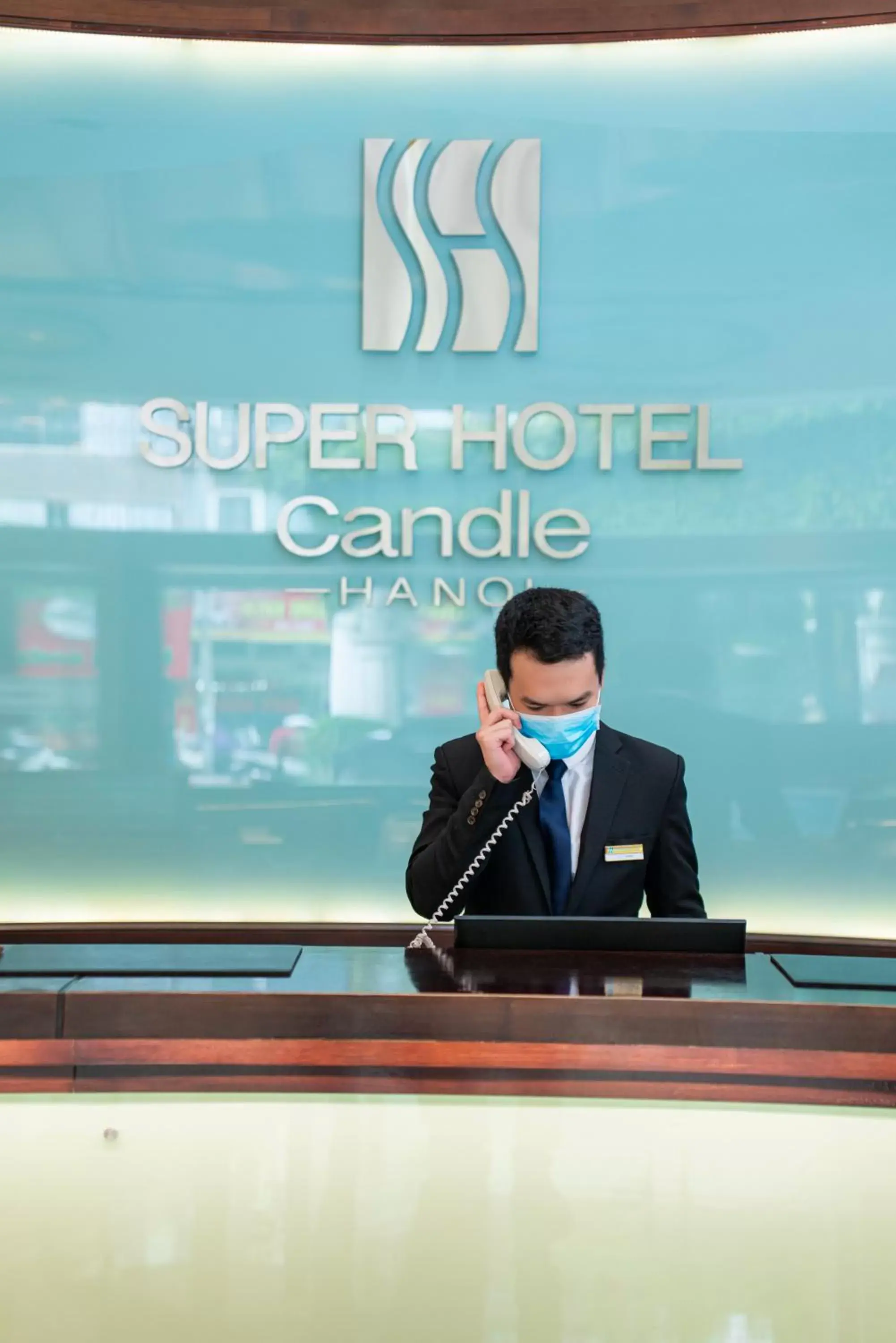 Lobby or reception, Lobby/Reception in Super Hotel Candle