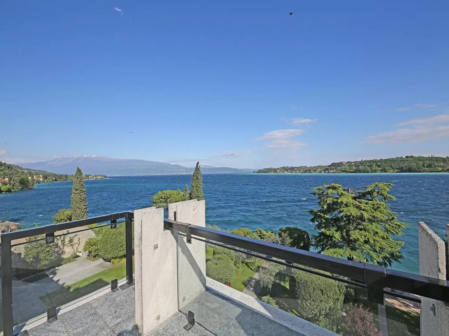 Balcony/Terrace, Sea View in Hotel Salò du Parc