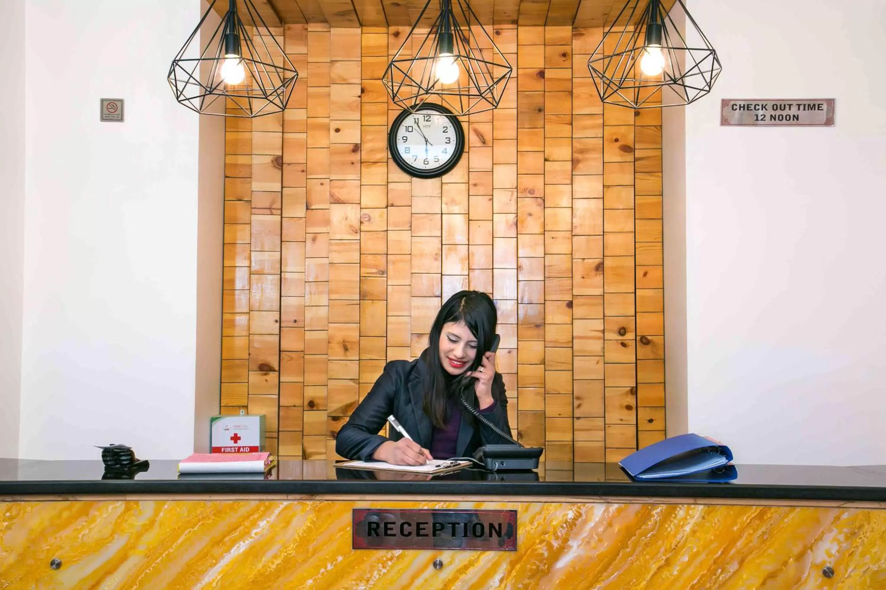 Staff in Beautiful Kathmandu Hotel