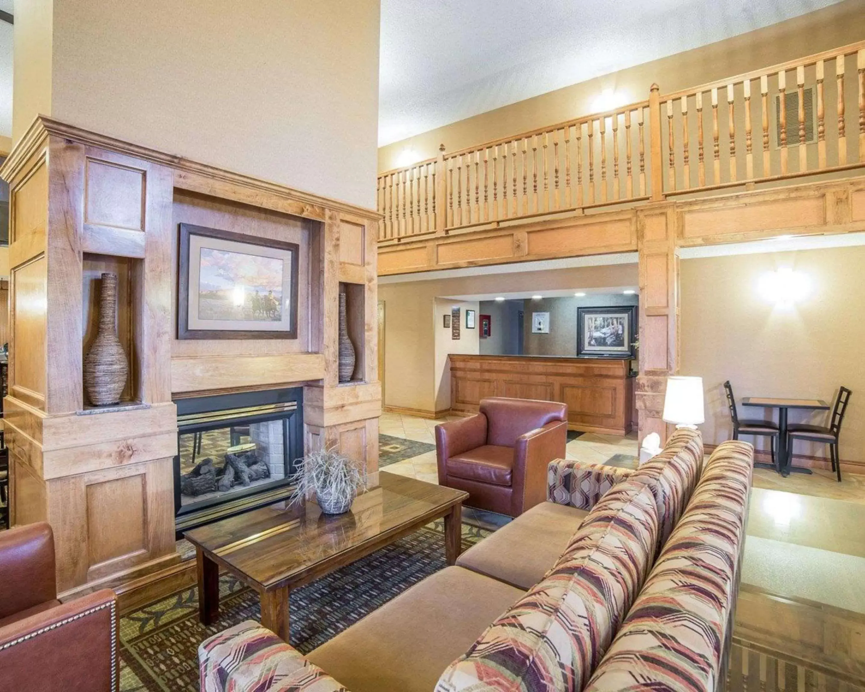 Lobby or reception, Seating Area in Quality Inn & Suites Casper near Event Center