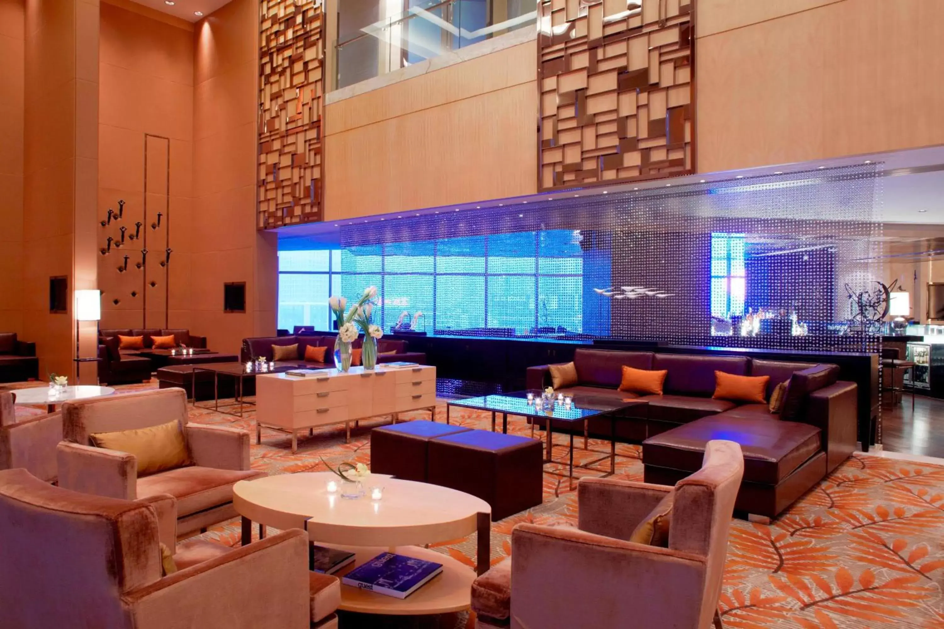 Lounge or bar, Restaurant/Places to Eat in Marriott Guangzhou Tianhe