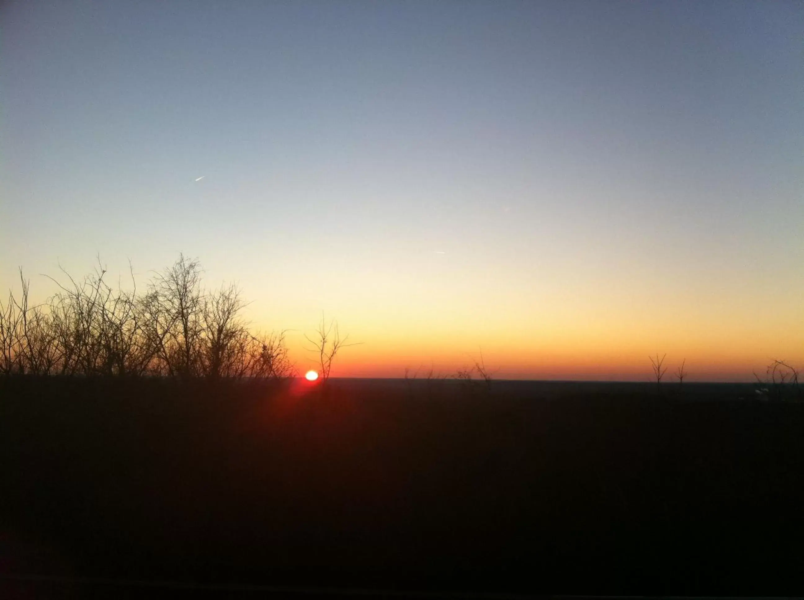 View (from property/room), Sunrise/Sunset in Rustic Motel Rolla