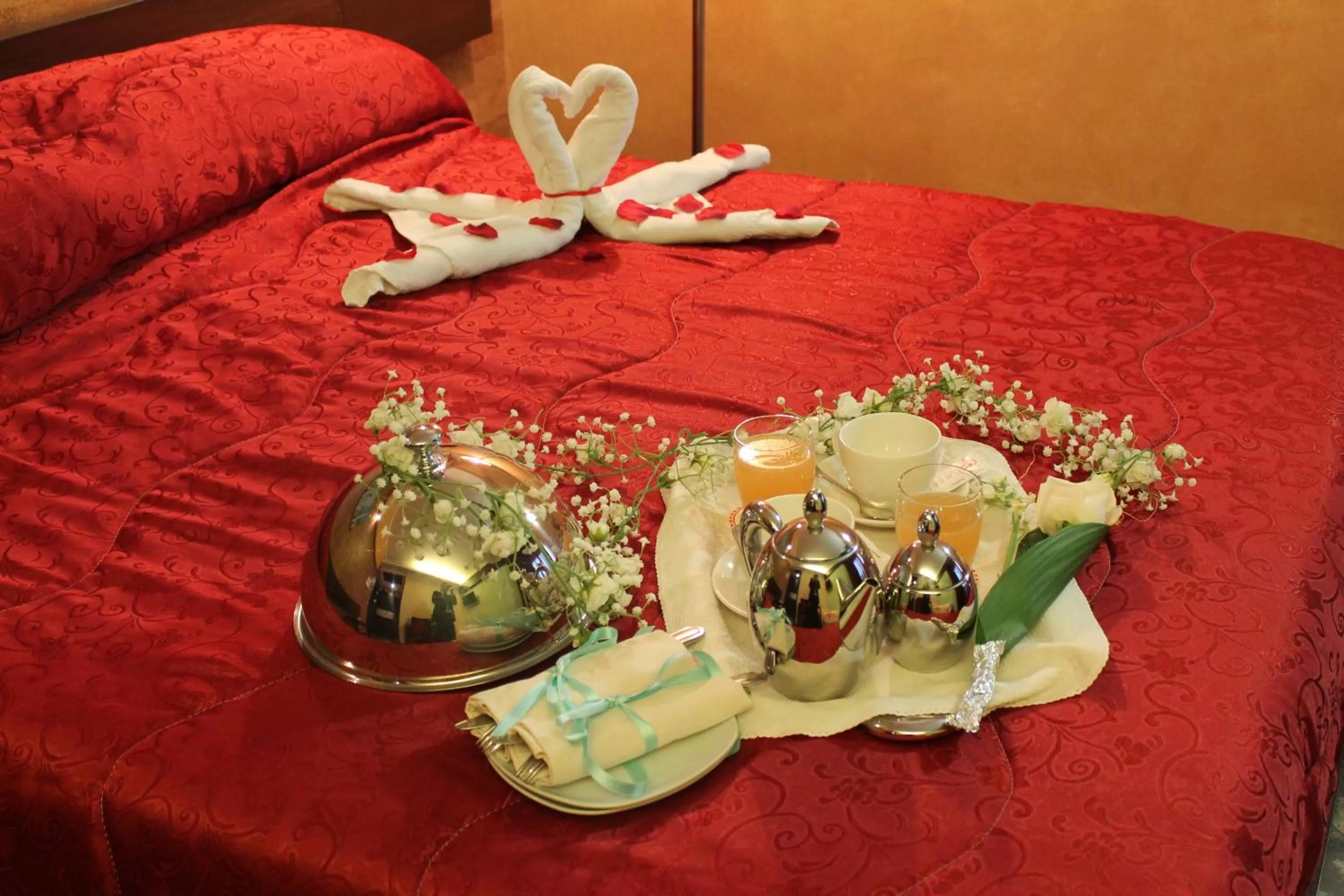 Decorative detail, Bed in Abalon Pompei Resort