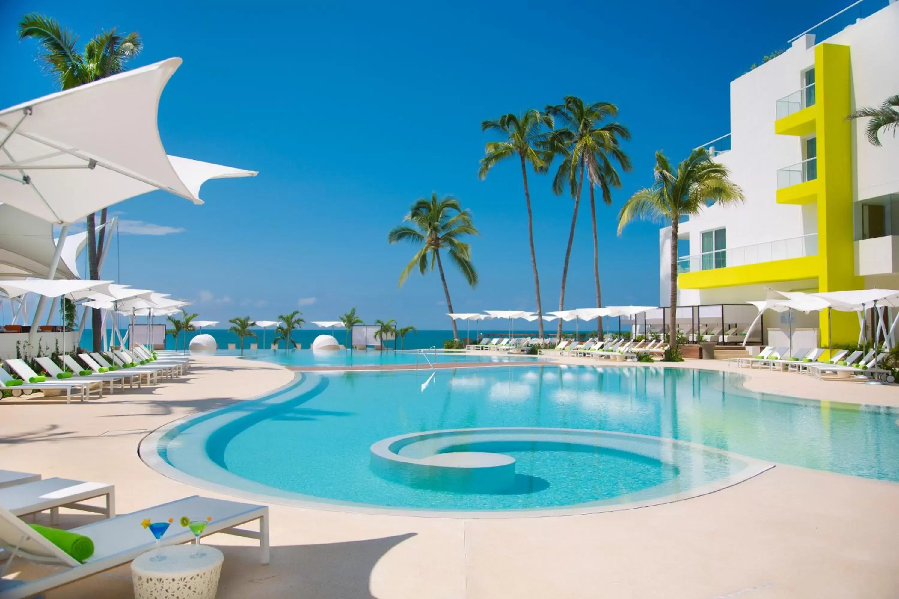 Swimming Pool in The Hacienda at Krystal Grand Puerto Vallarta- All Inclusive