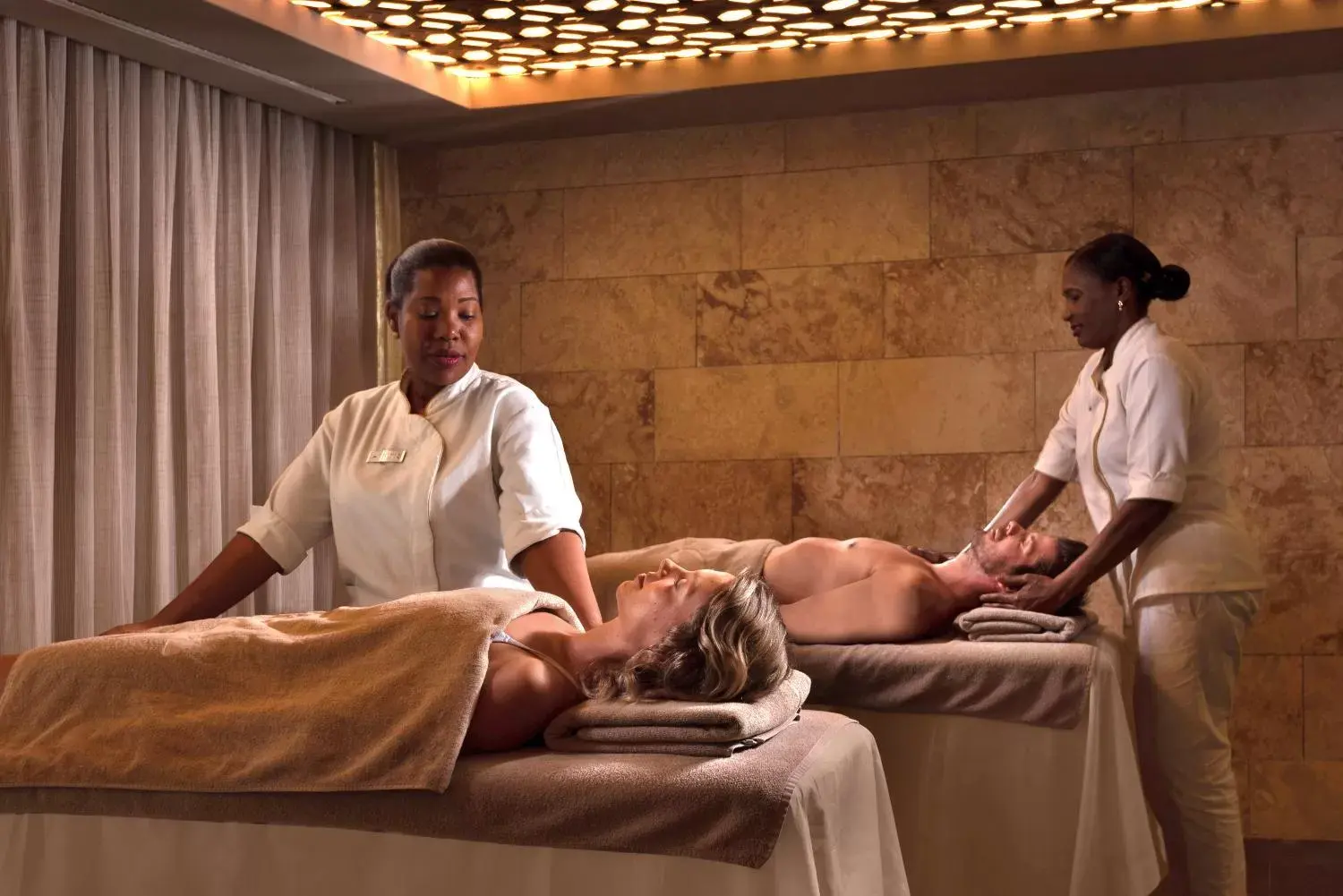 Massage in Adults Only Club at Lopesan Costa Bávaro Resort