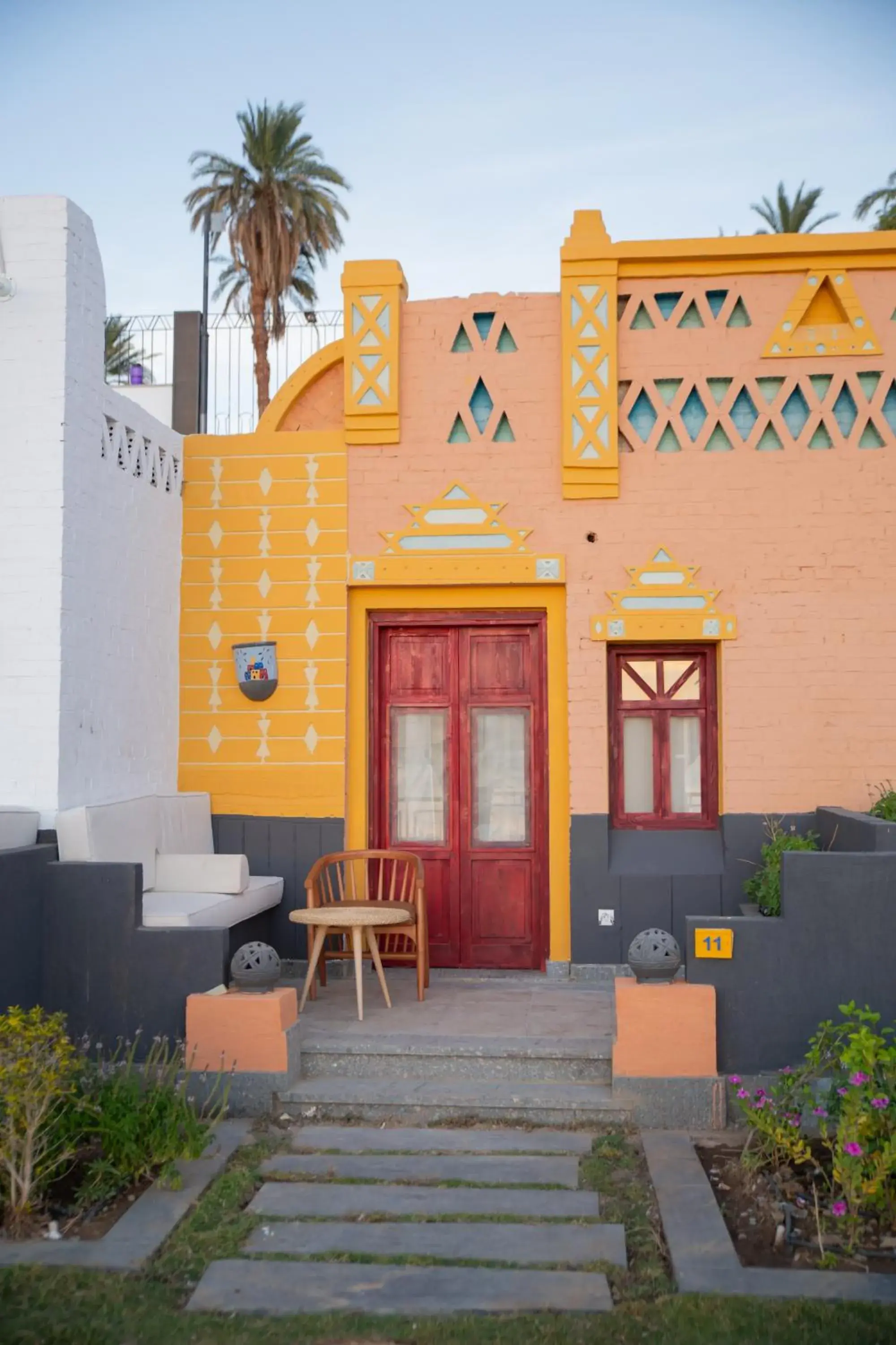 Balcony/Terrace, Property Building in Sonesta Nouba Hotel Aswan