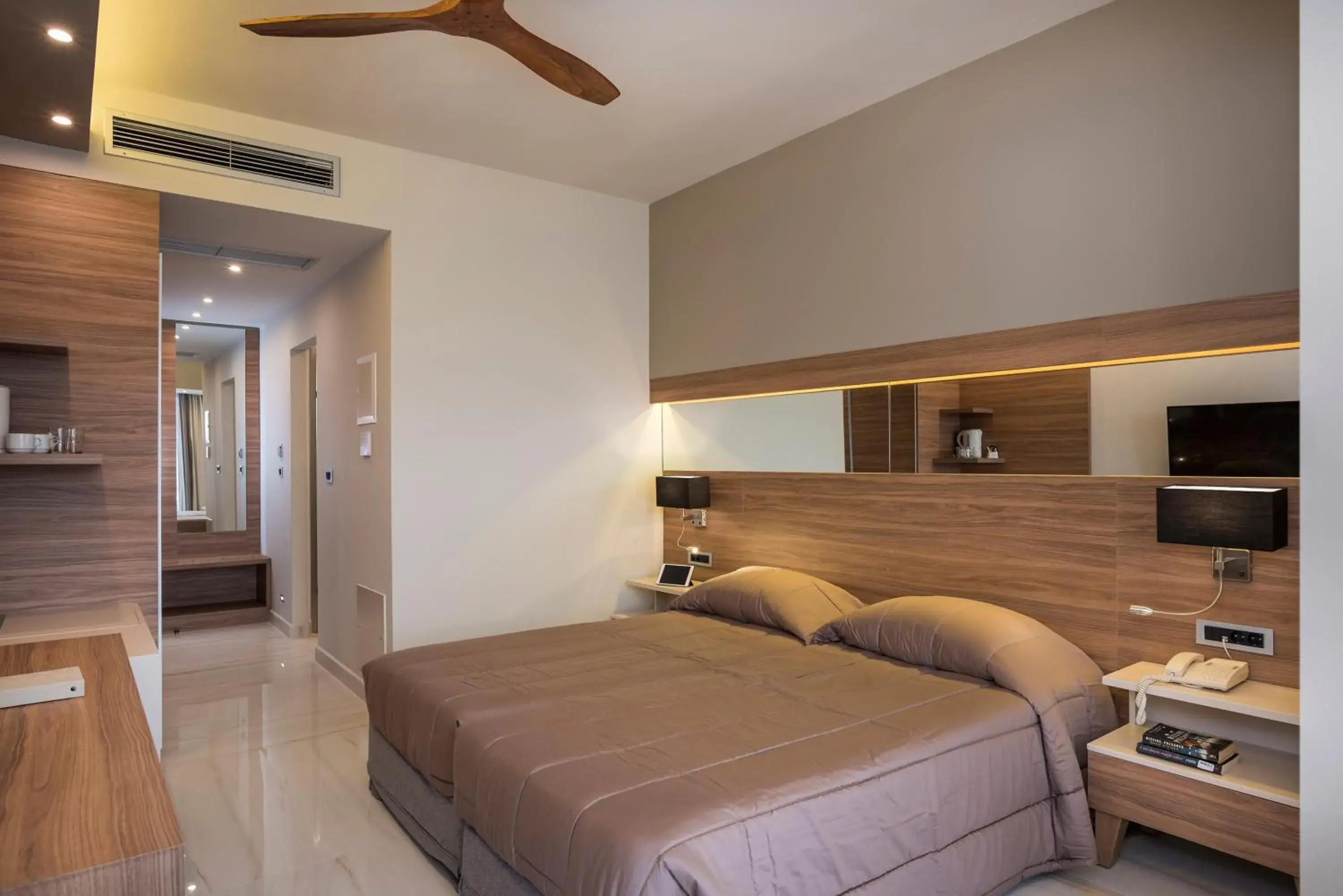 Bed in Atrion Resort Hotel