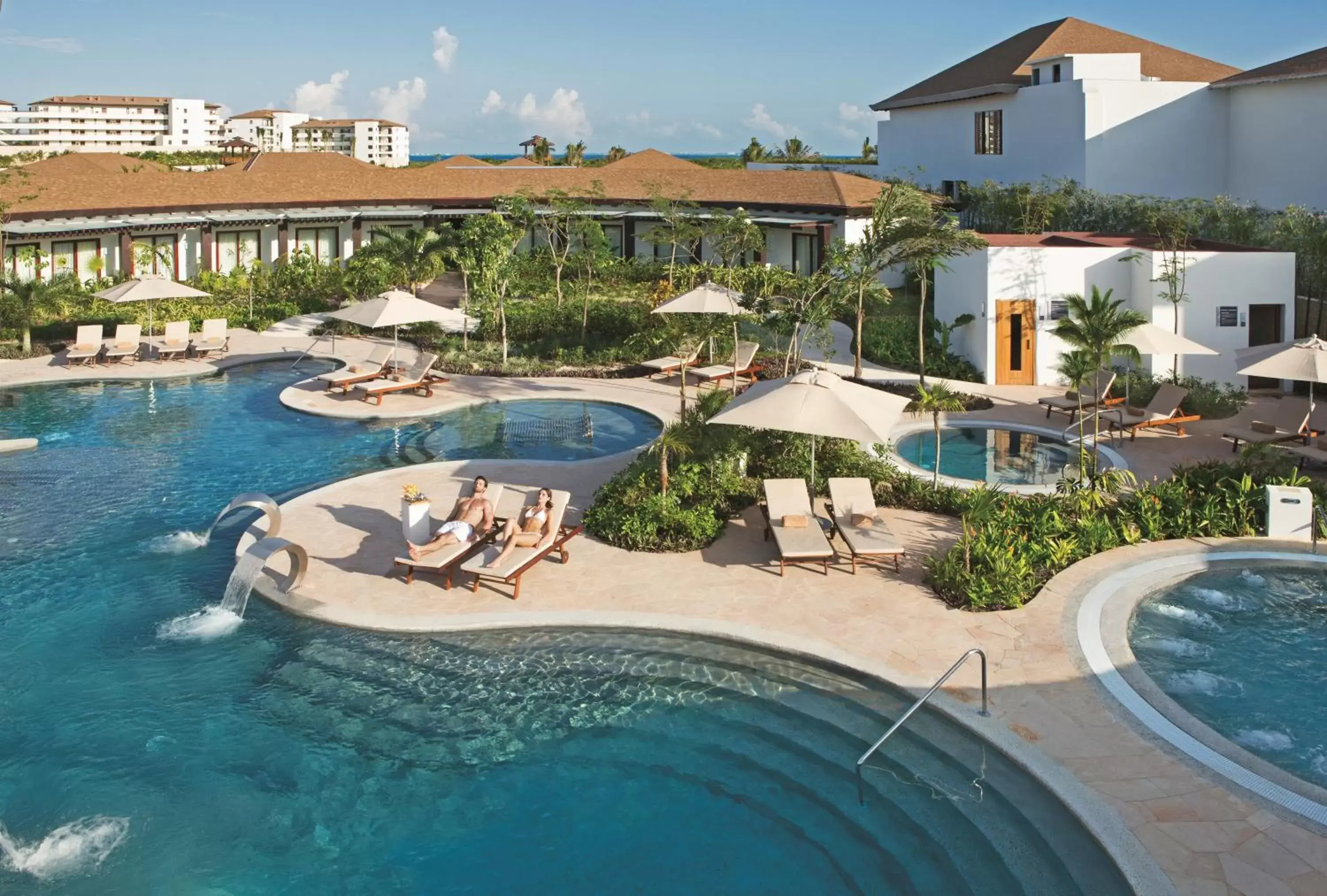 Spa and wellness centre/facilities, Pool View in Secrets Playa Mujeres Golf & Spa Resort - All Inclusive Adults Only