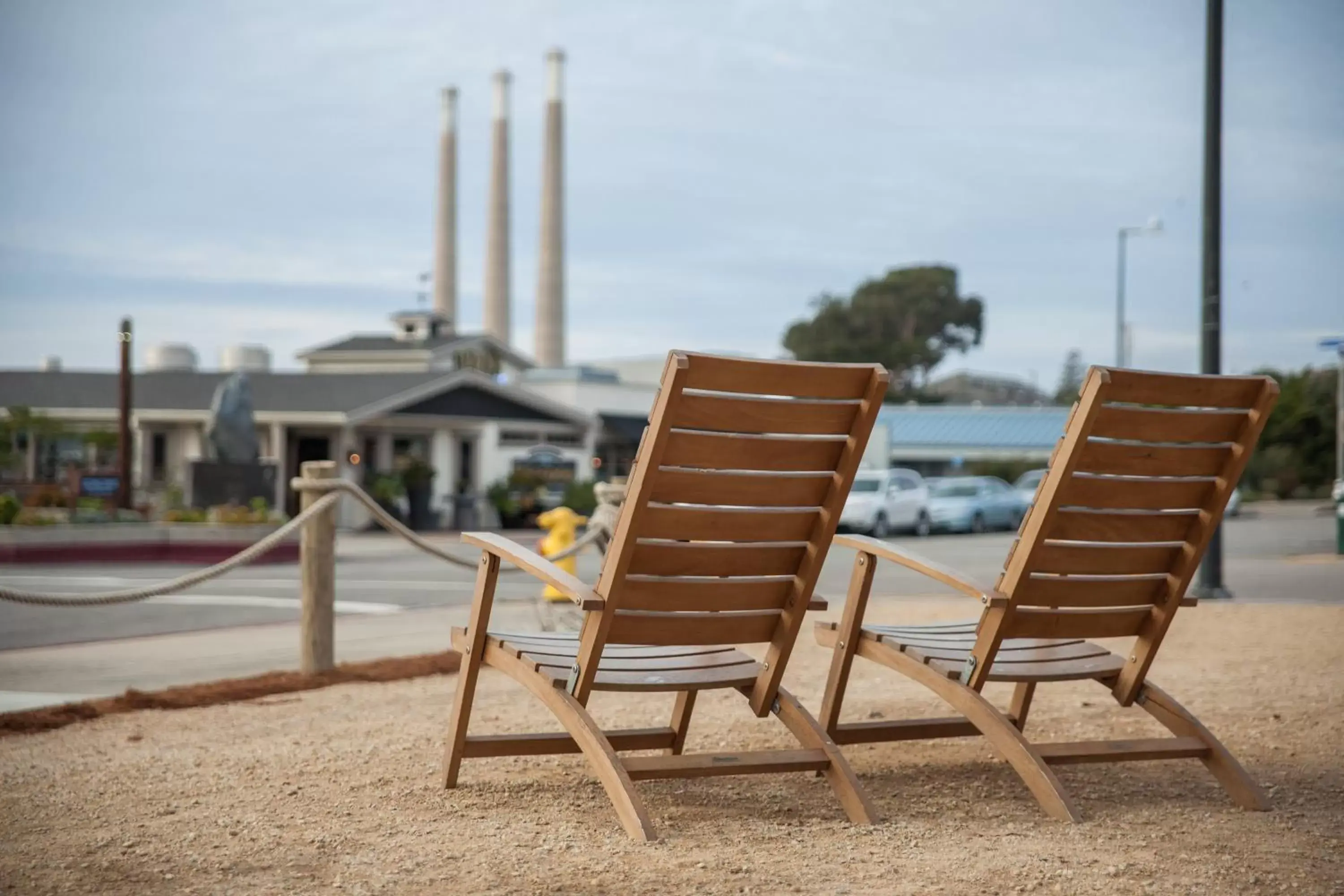 Patio in The Landing at Morro Bay