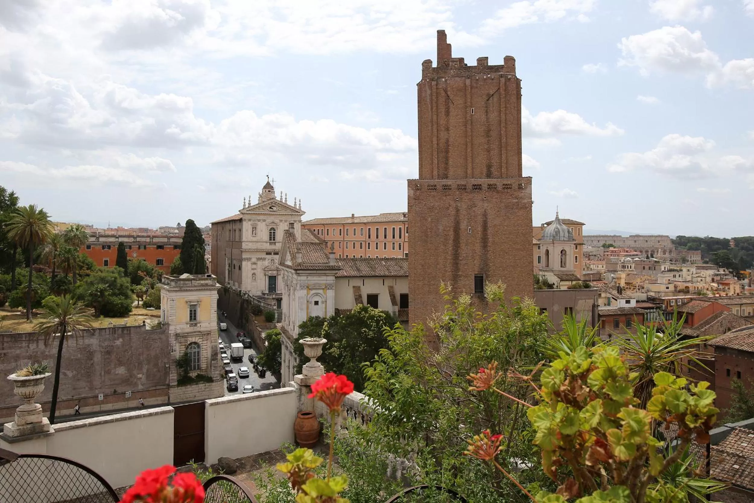 City view in Hotel Traiano