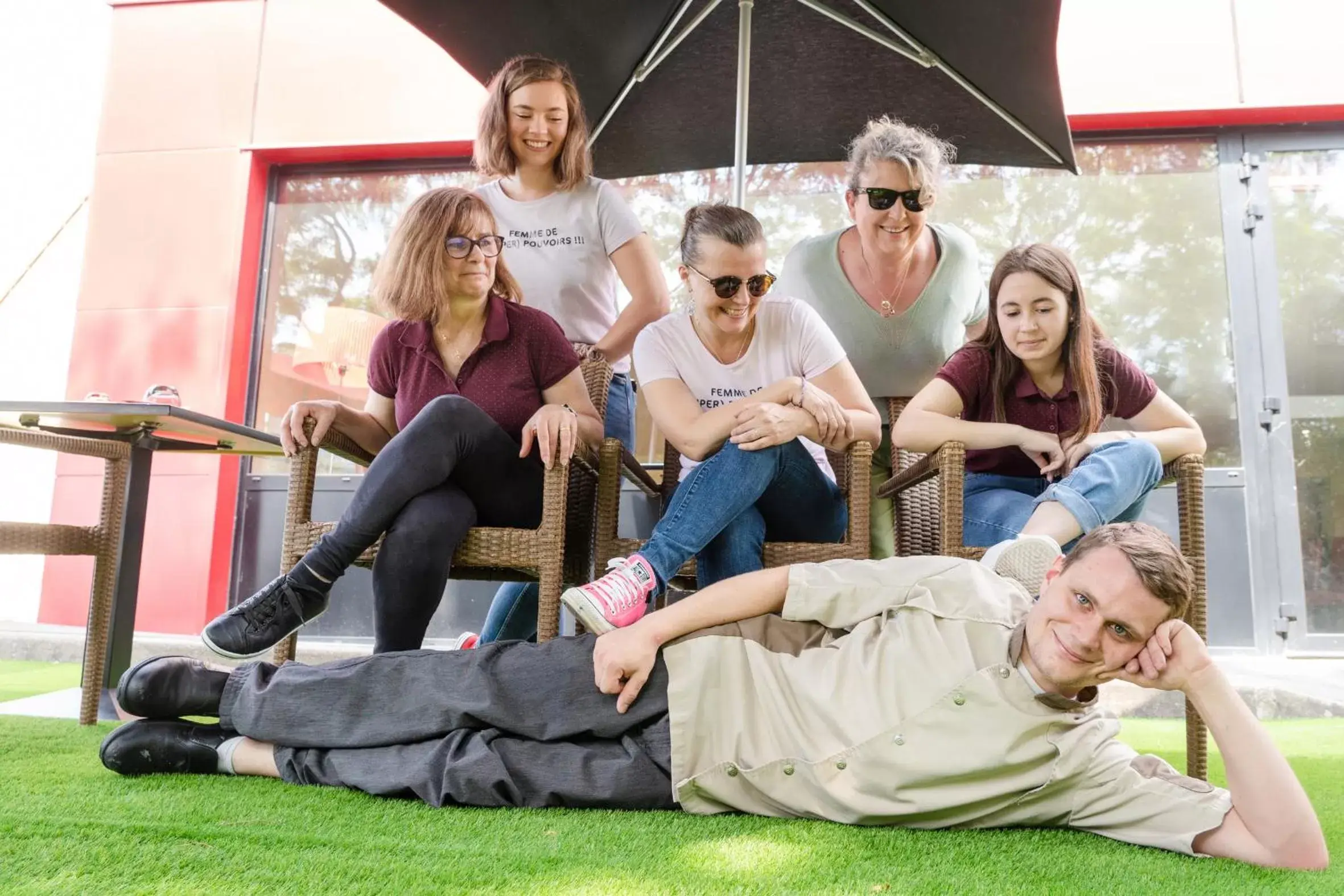 Property building in Brit Hotel Essentiel Cholet Property building in Brit Hotel Essentiel Cholet