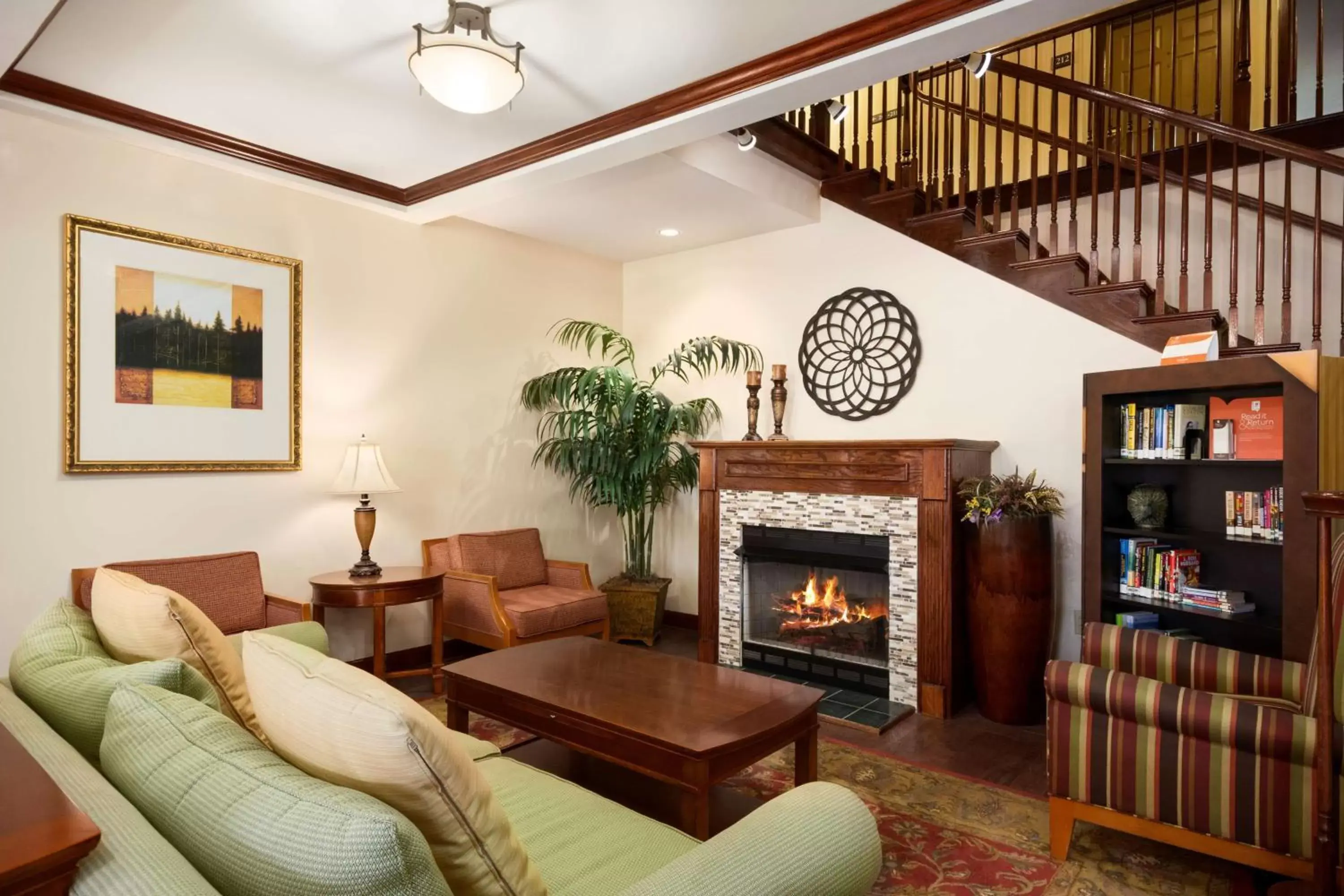 Lobby or reception, Seating Area in Country Inn & Suites by Radisson, Atlanta I-75 South, GA