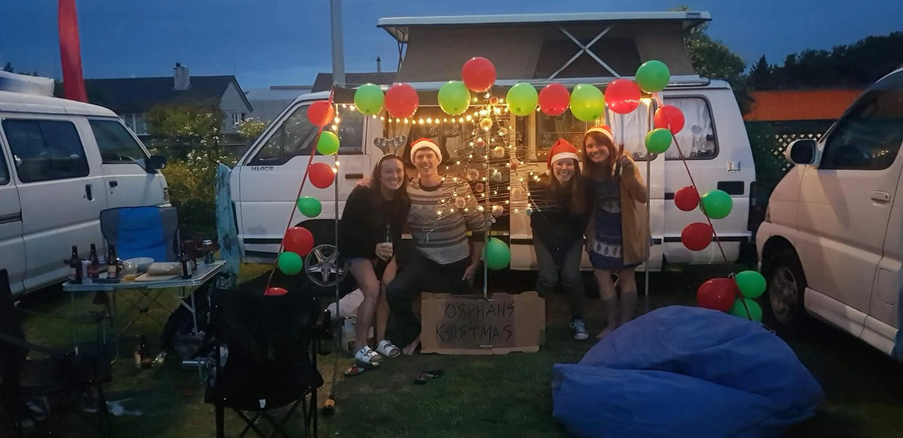 Garden in Happy Apple Backpackers