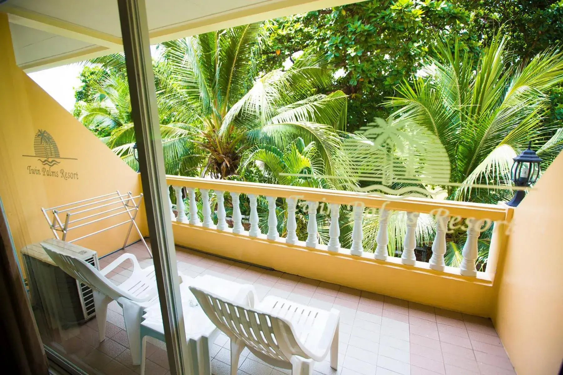 Balcony/Terrace in Twin Palms Resort Pattaya