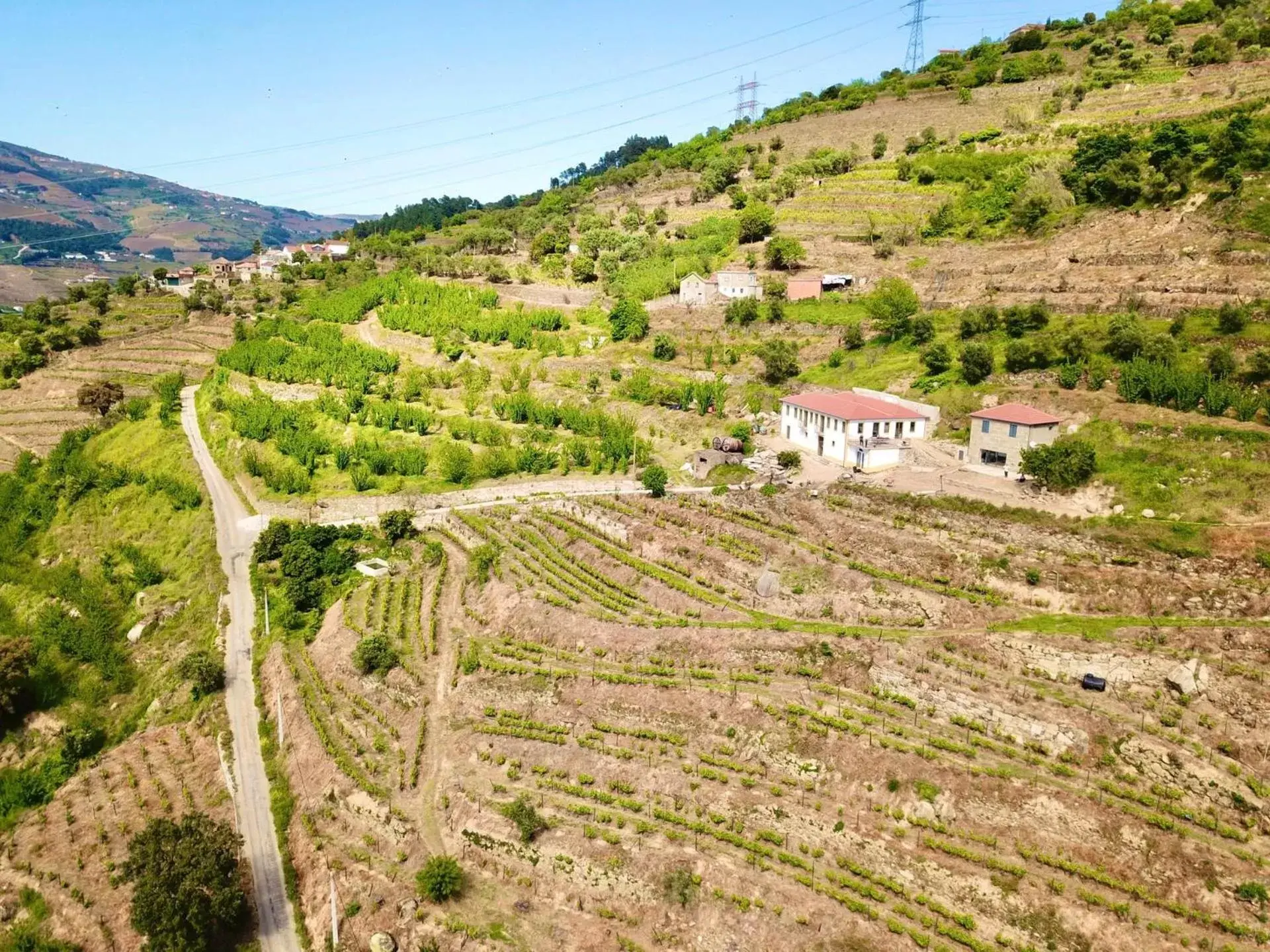 Property building, Bird's-eye View in Quinta do Fojo Valonguinho, Barrô