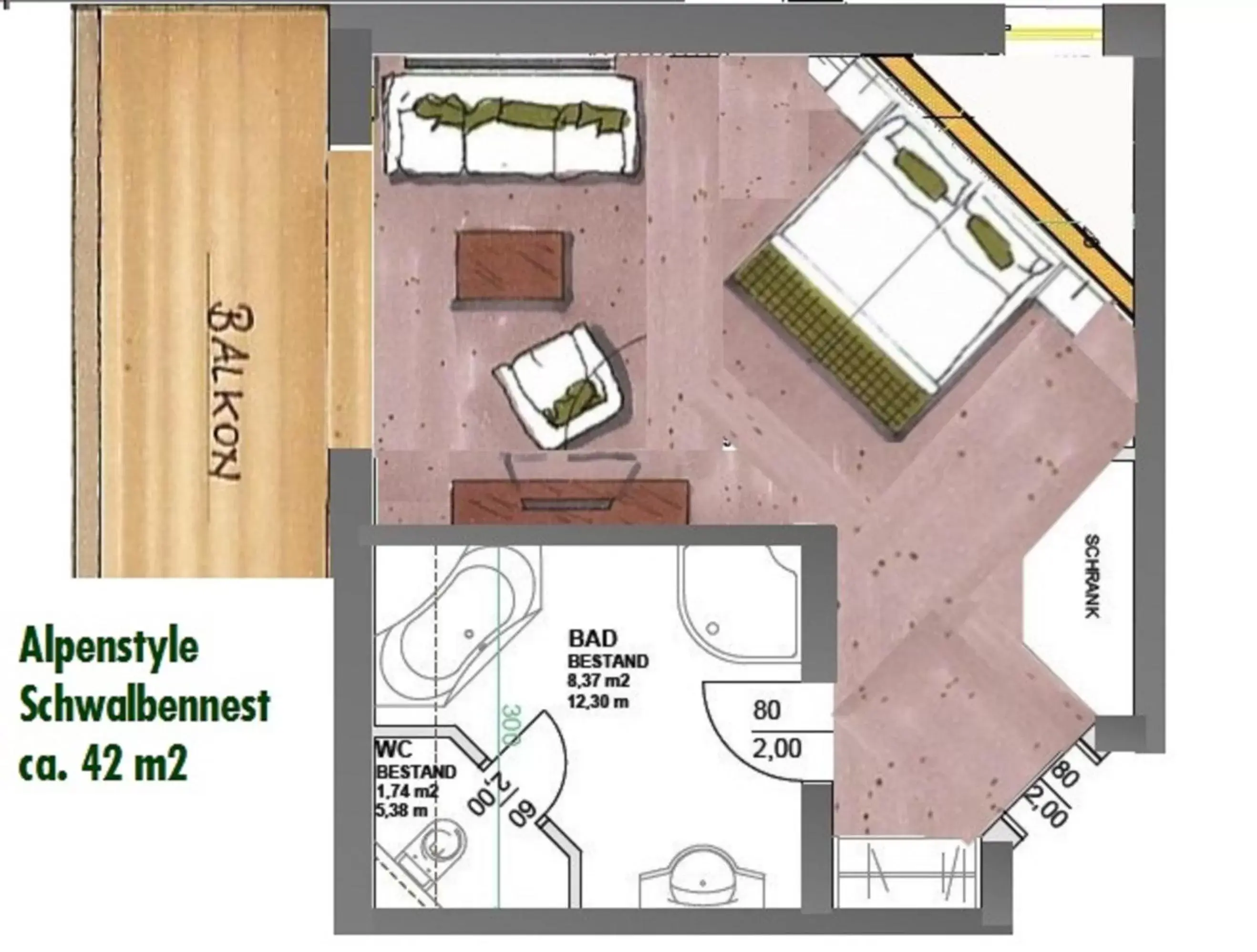 Other, Floor Plan in Hotel Das Urbisgut