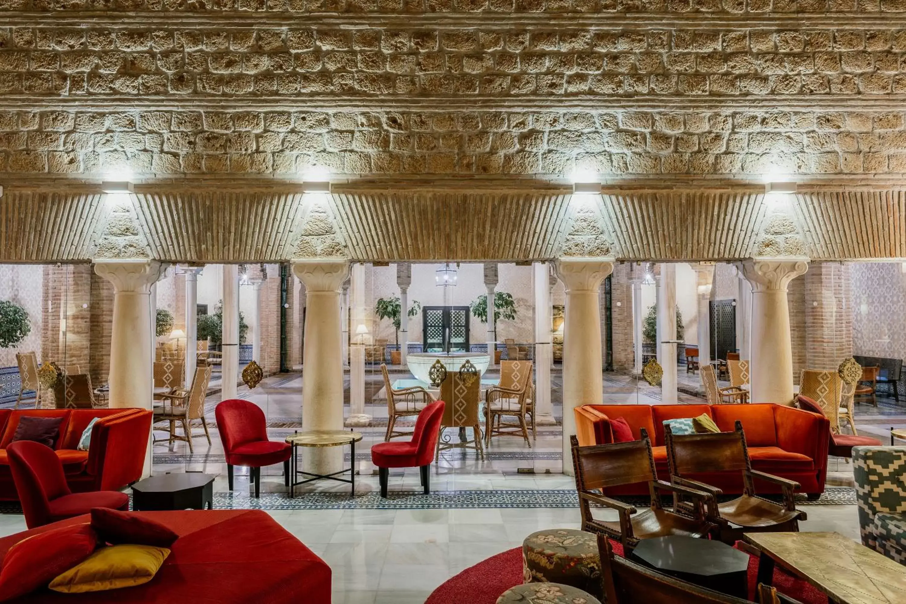 Lounge or bar in Parador de Carmona Lounge or bar in Parador de Carmona