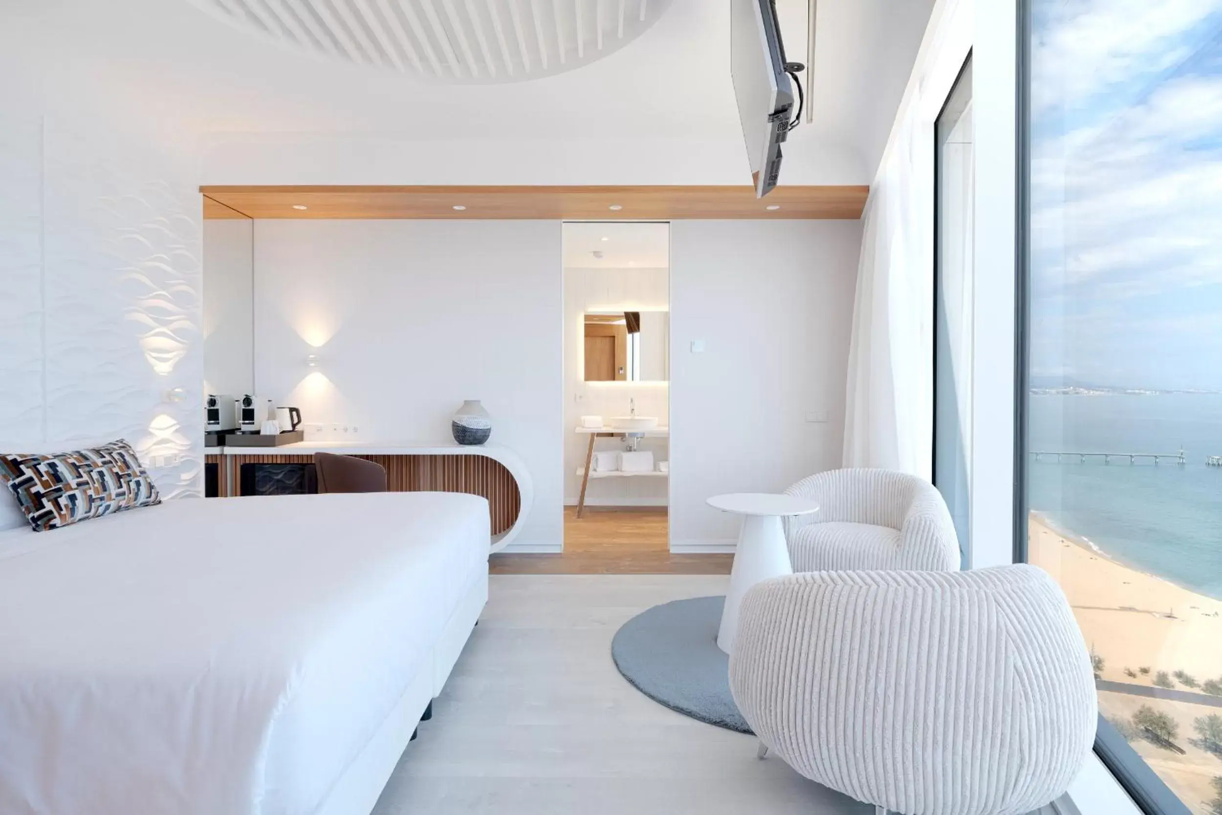 Bedroom in Hotel Marina Badalona