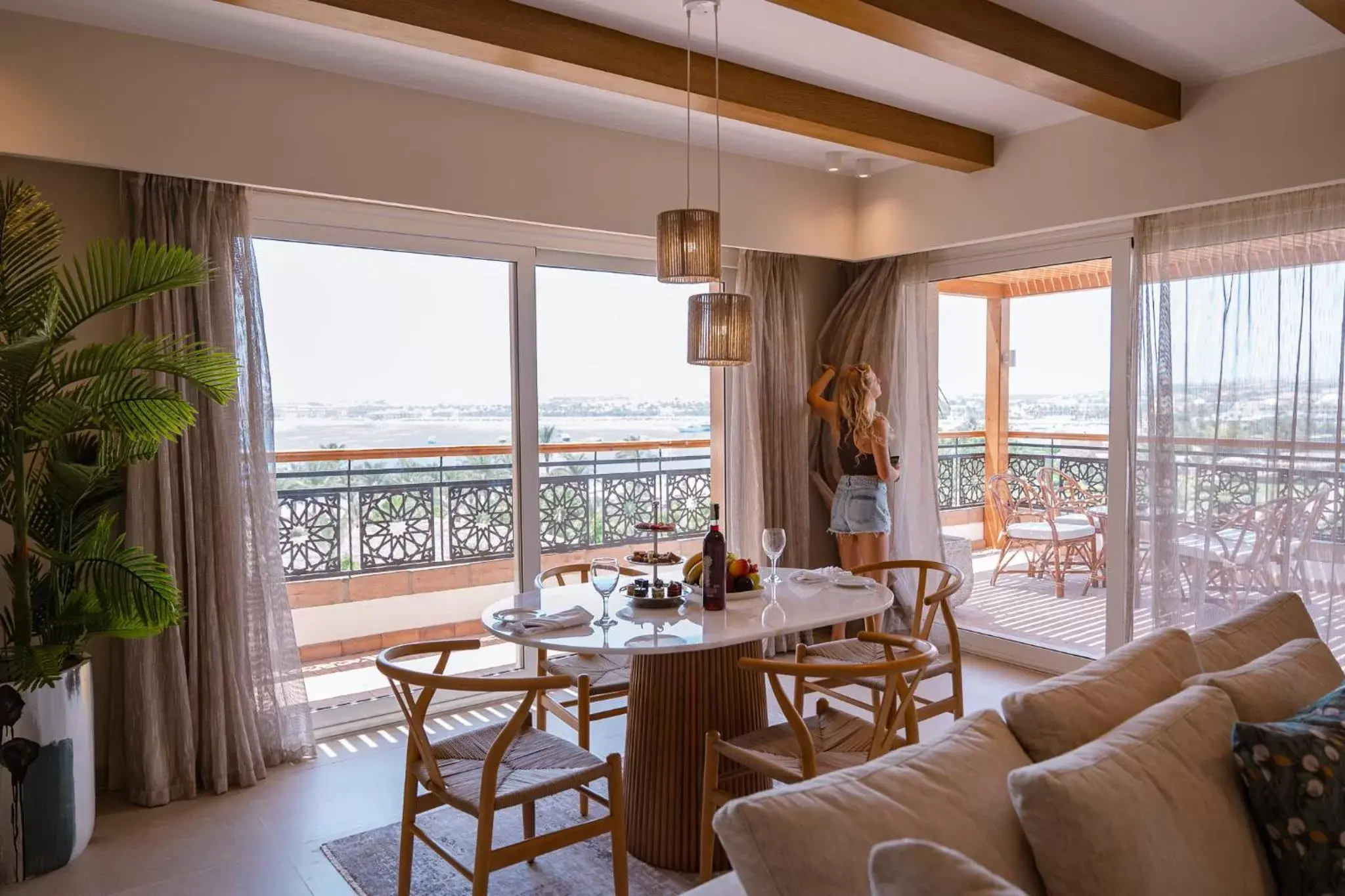 Sea view in Fort Arabesque Resort, Spa & Villas