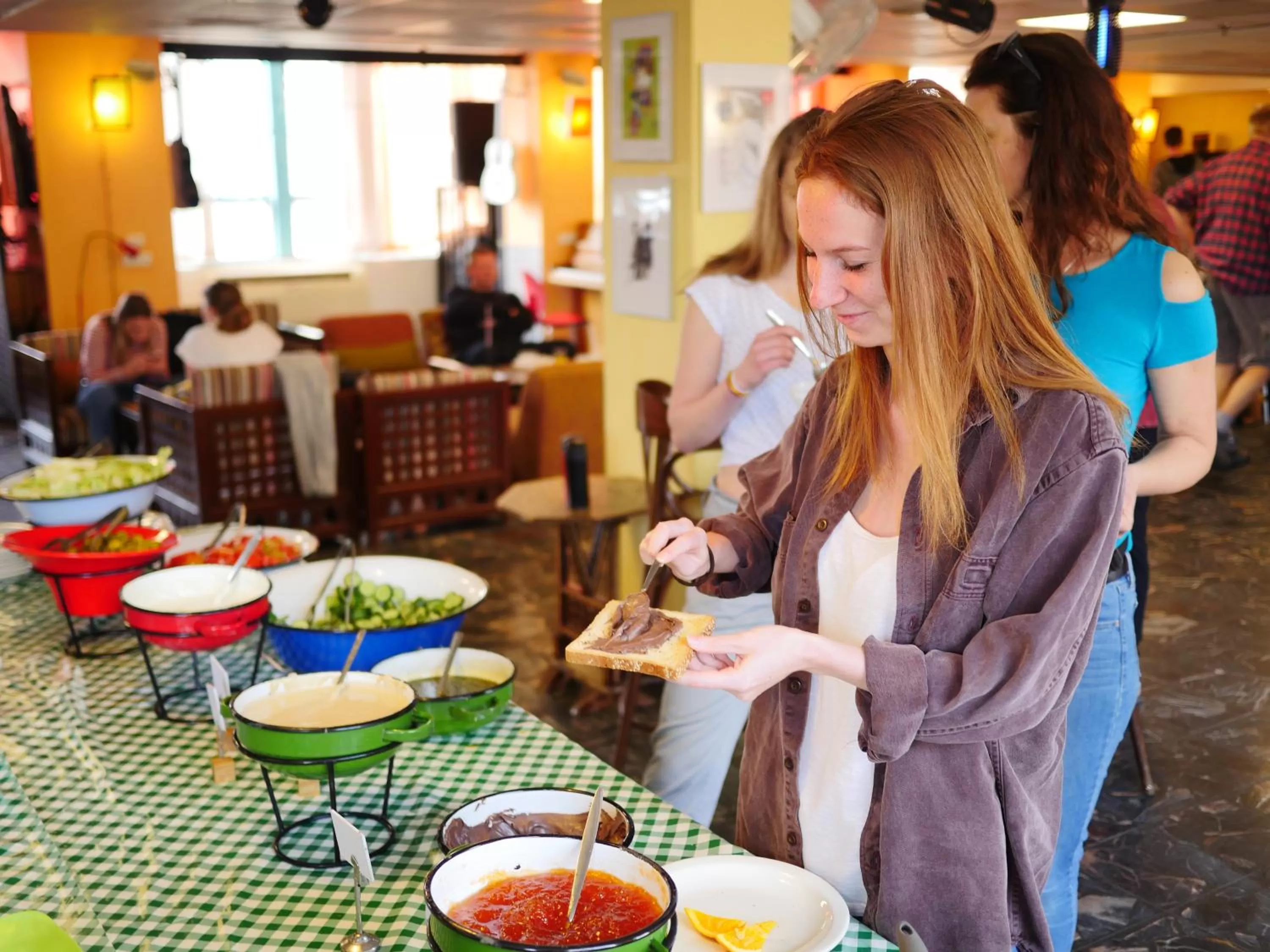 Continental breakfast in Abraham Jerusalem