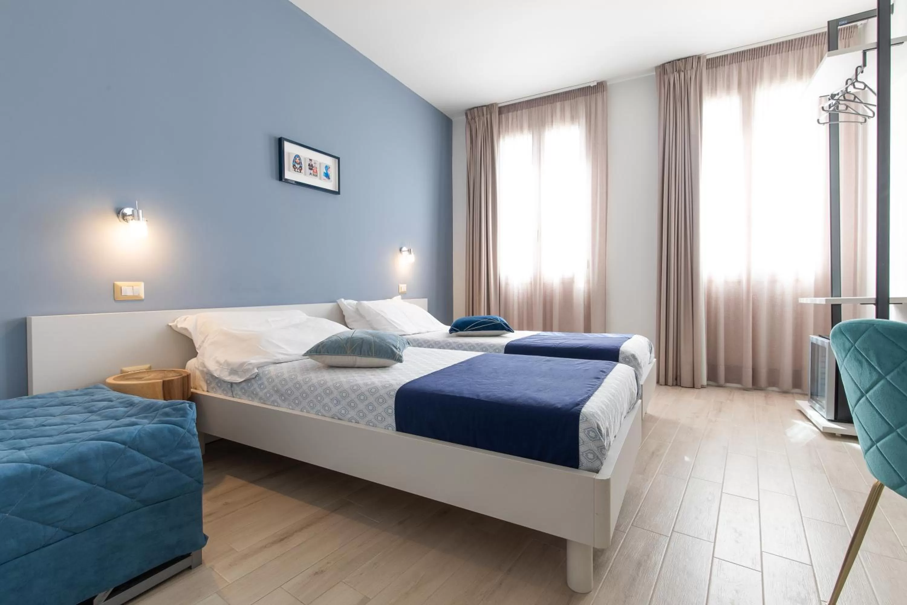 Bedroom in La Locanda d'Oro