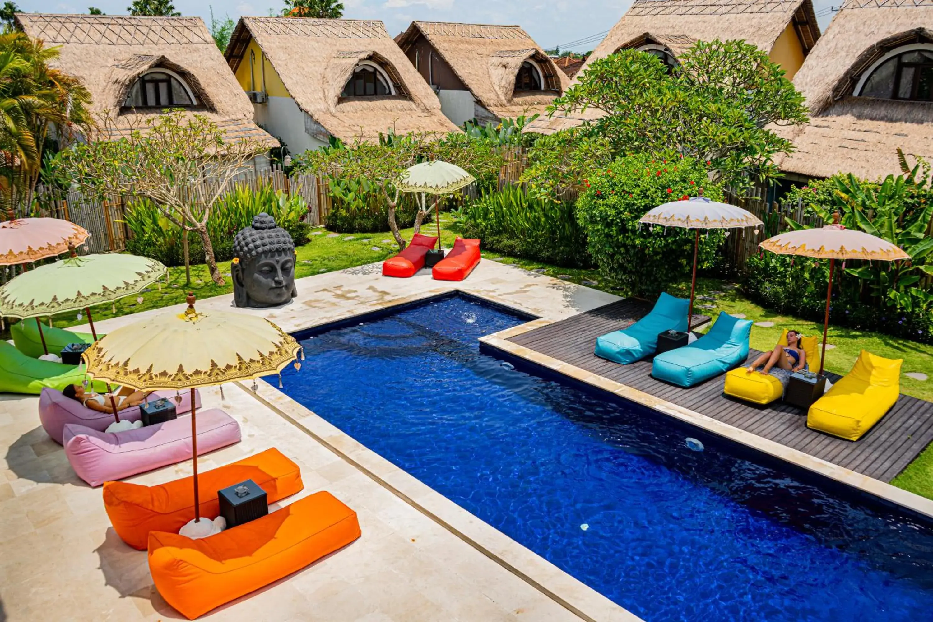 Garden, Pool View in United Colors of Bali