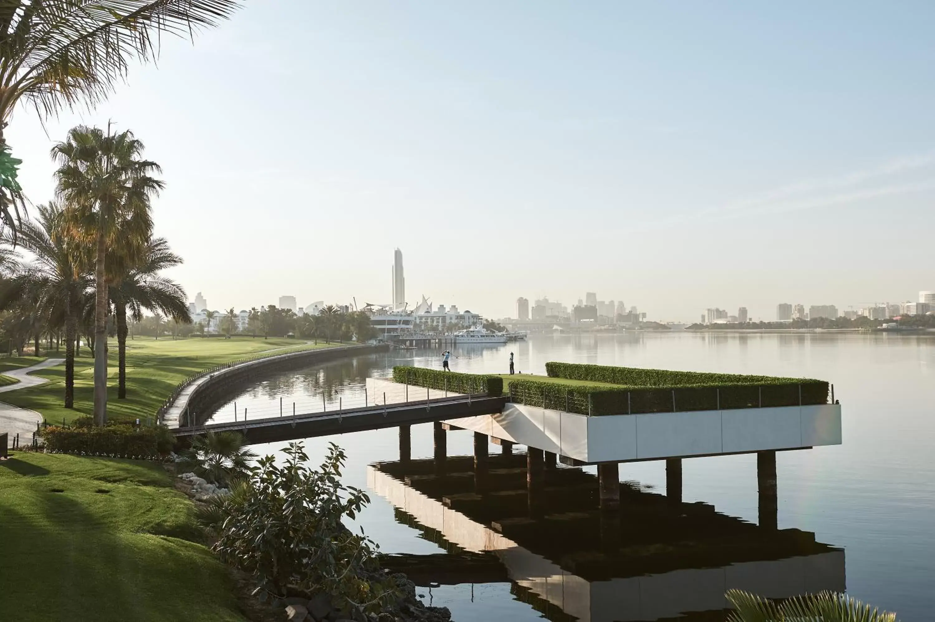 Golfcourse in Park Hyatt Dubai