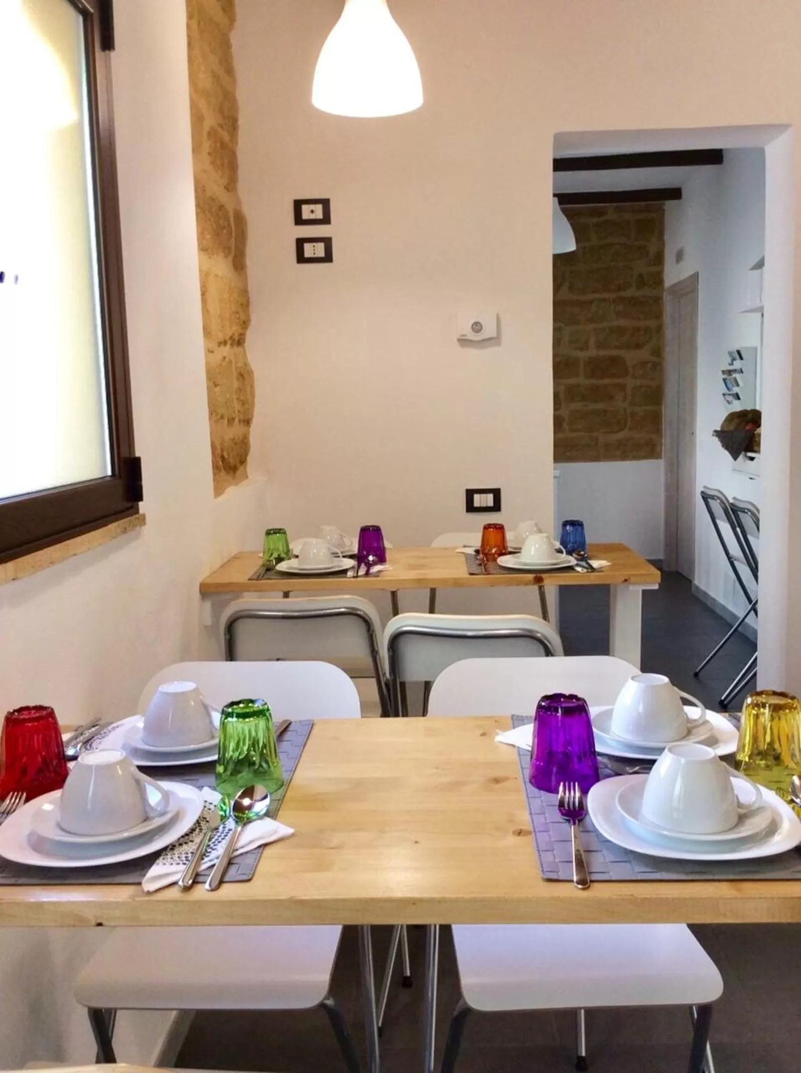 Communal lounge/ TV room in B&B Donna Teresa