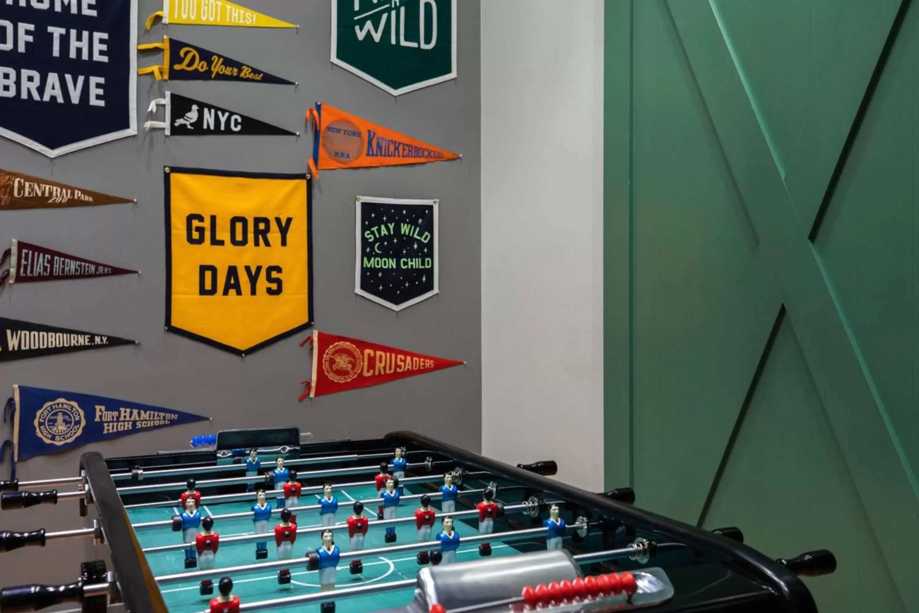 Area and facilities, Billiards in Moxy NYC Downtown