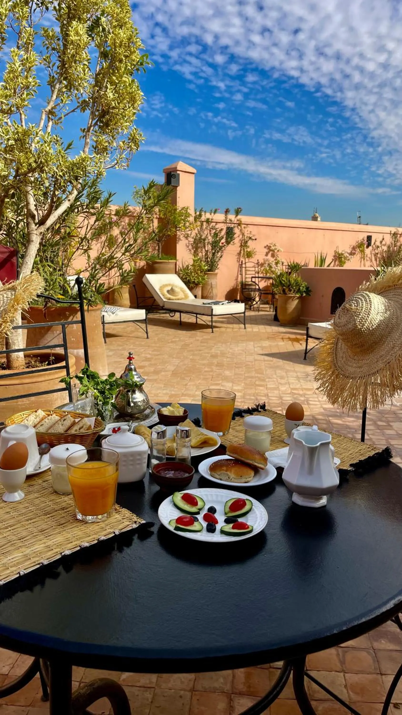 Breakfast in Riad Dar Foundouk and Spa