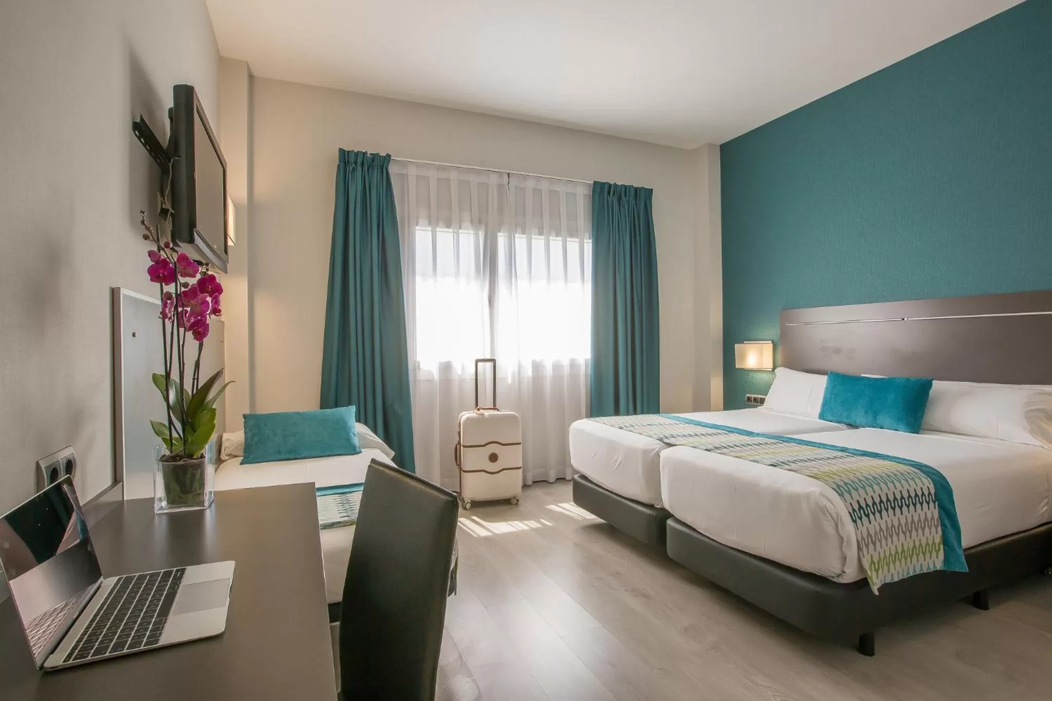 Bed in Hotel Venture Sant Cugat