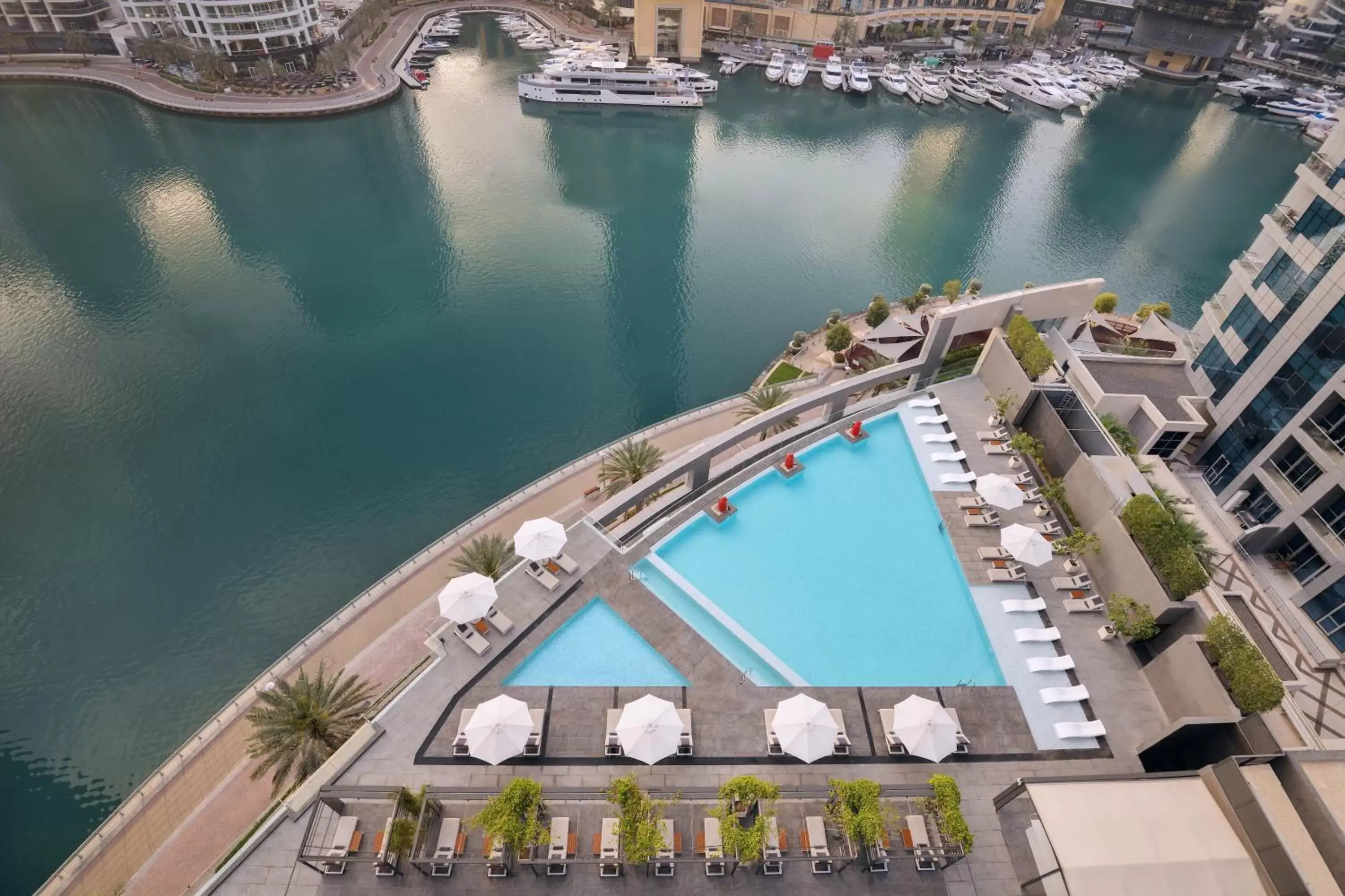Pool View in InterContinental Dubai Marina, an IHG Hotel