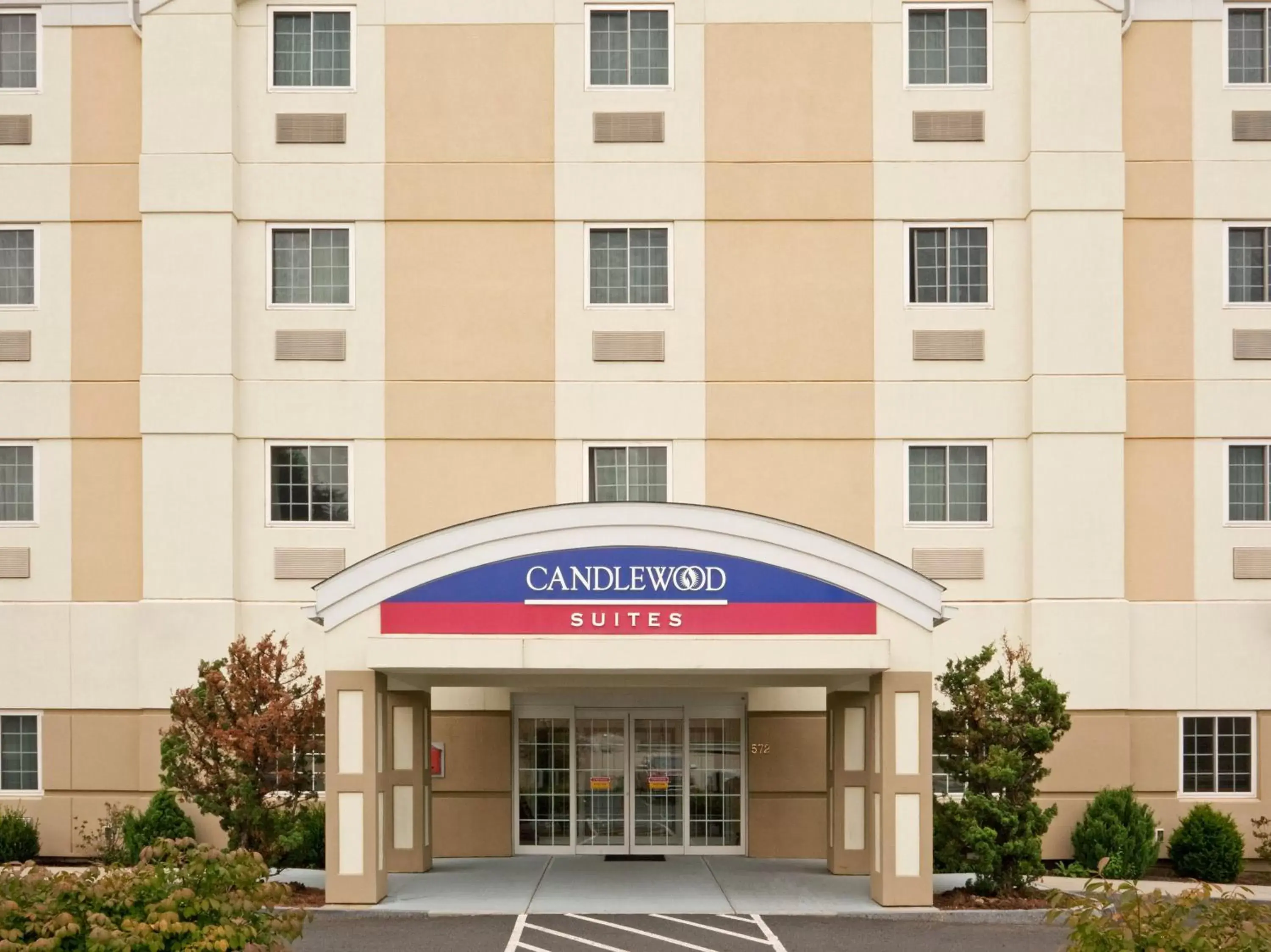 Property building in Candlewood Suites-West Springfield, an IHG Hotel