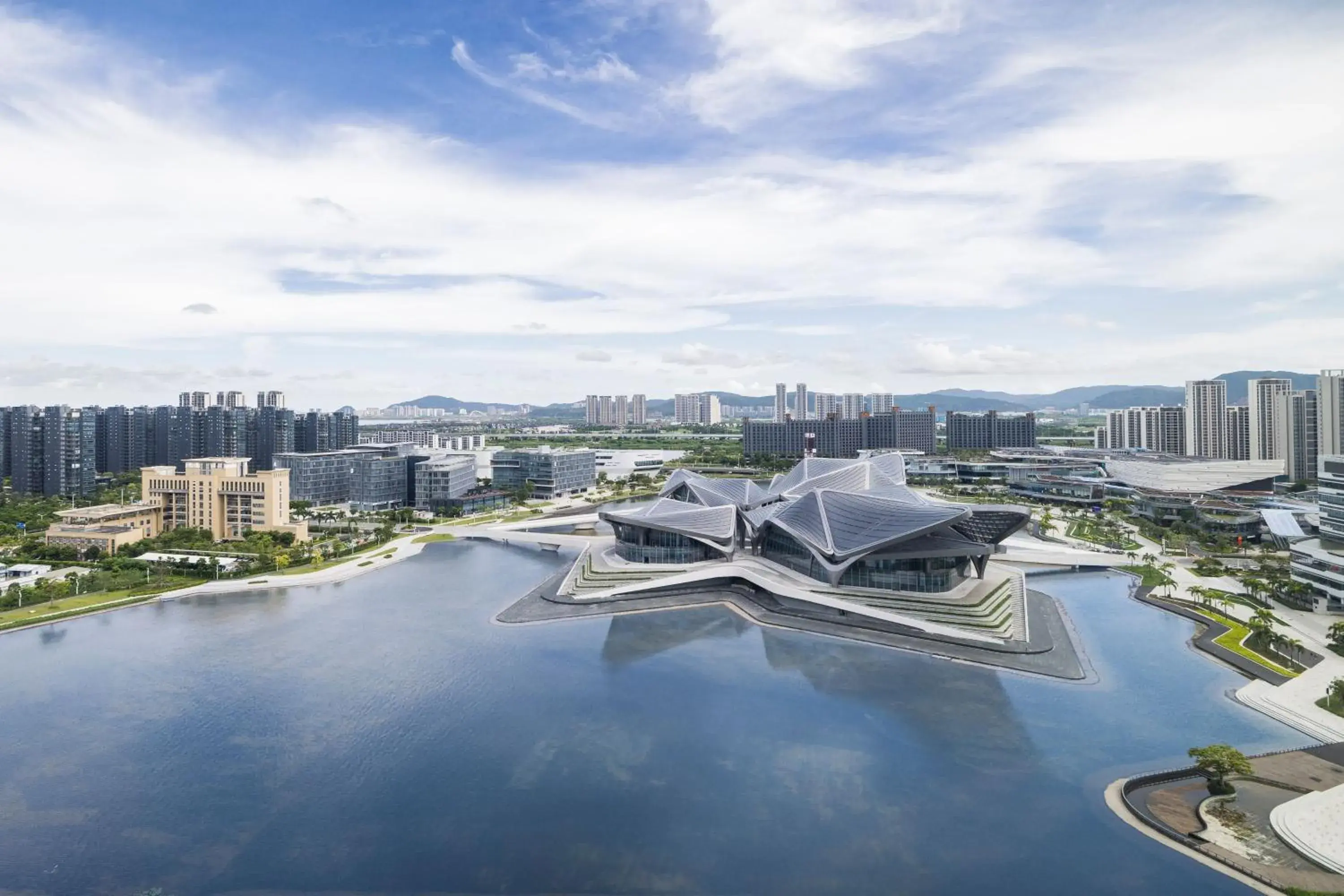 Property building, Bird's-eye View in Zhuhai Marriott Hotel Jinwan