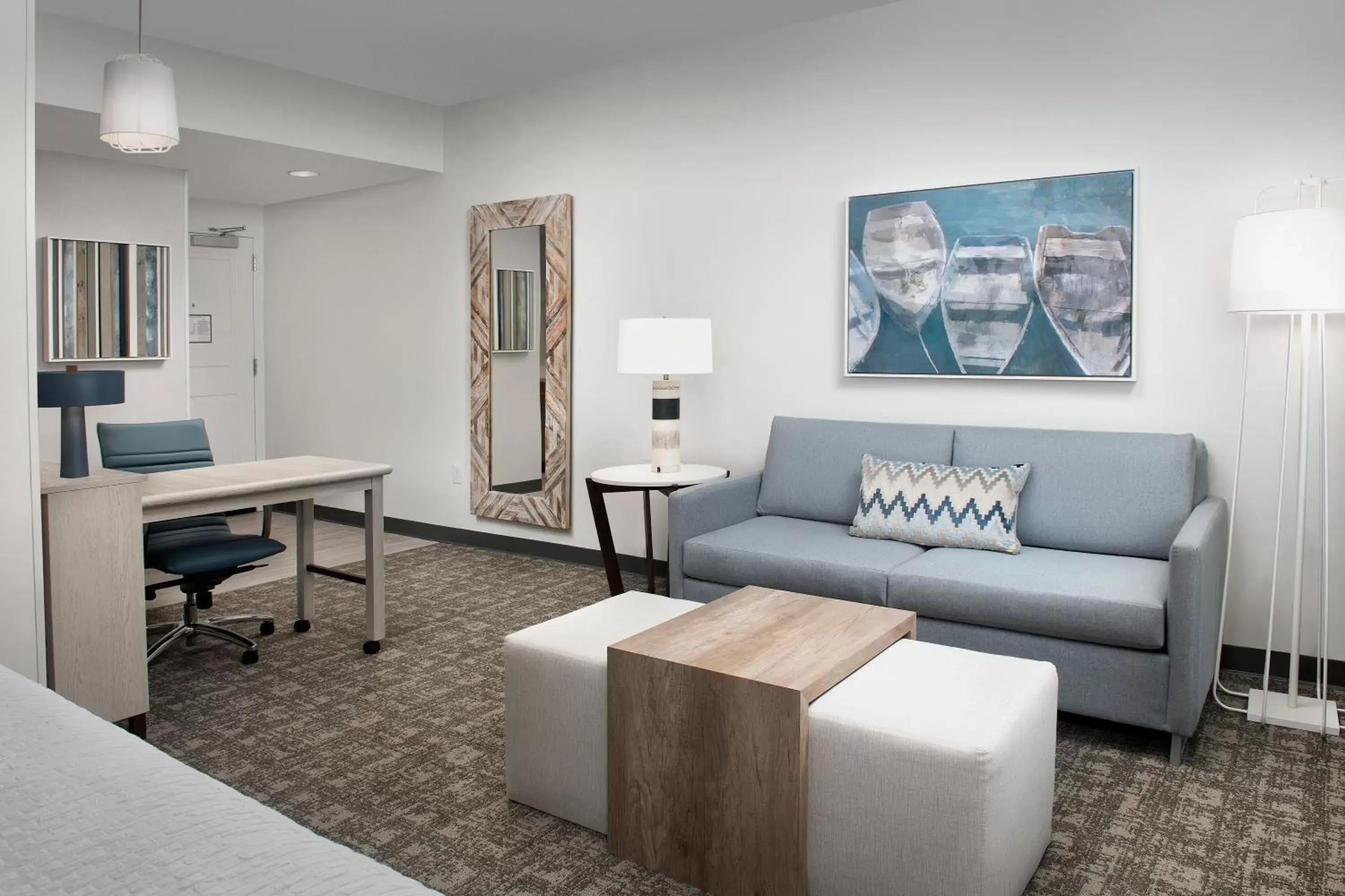 Living room, Seating Area in Homewood Suites By Hilton Destin